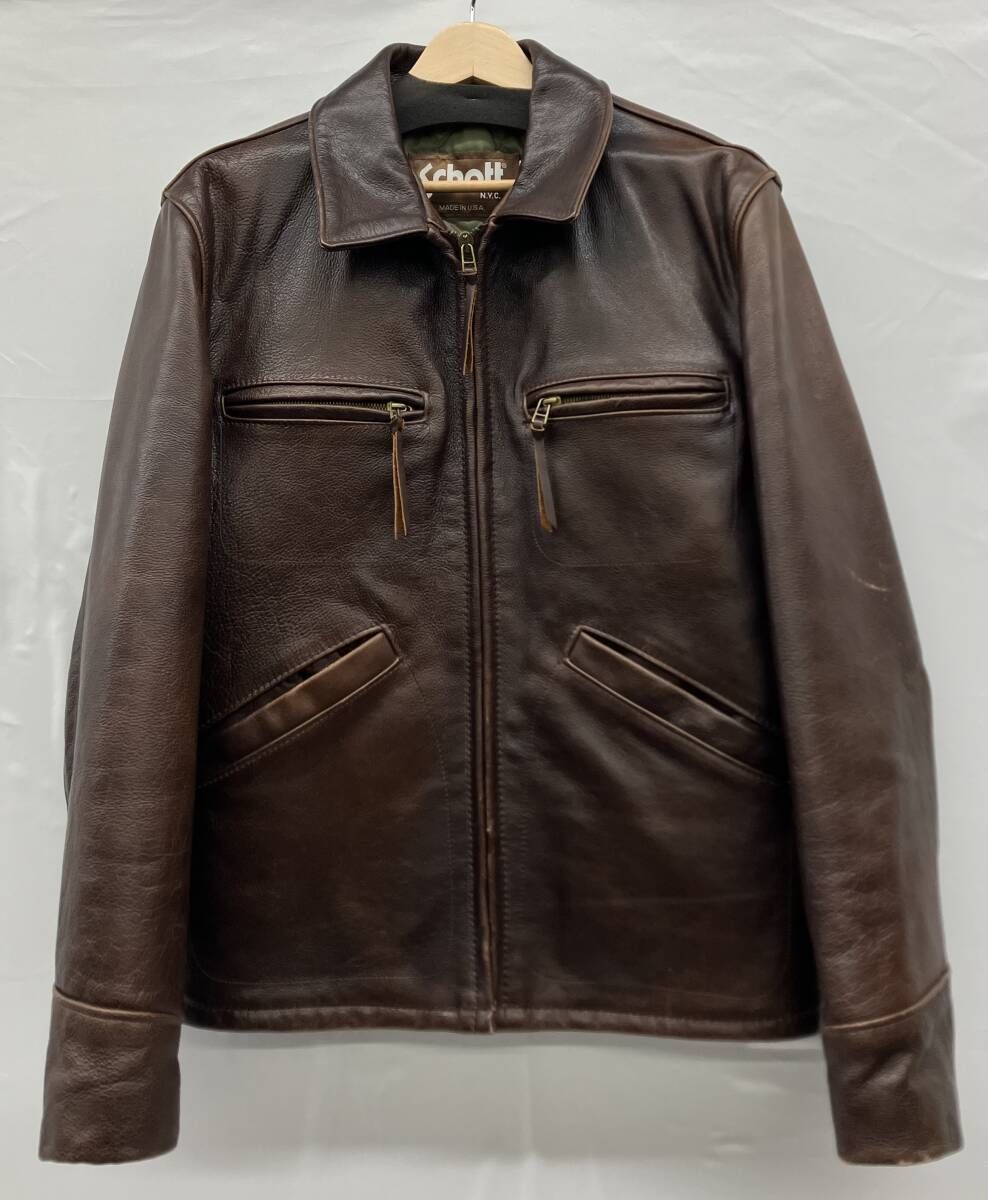 Schott ショット シングルライダース レザージャケット 革ジャン