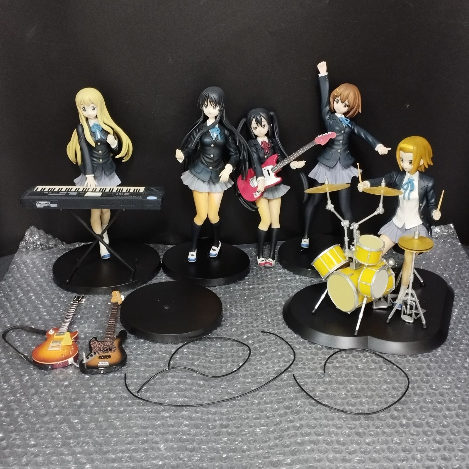 D10178】けいおん！ SQフィギュア 5体セット ※破損あり※難あり※ - メルカリ