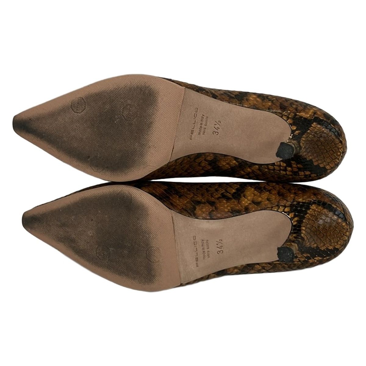 PELLICO(ペリーコ) パンプス 34 1/2 レディース - ブラウン×ダーク