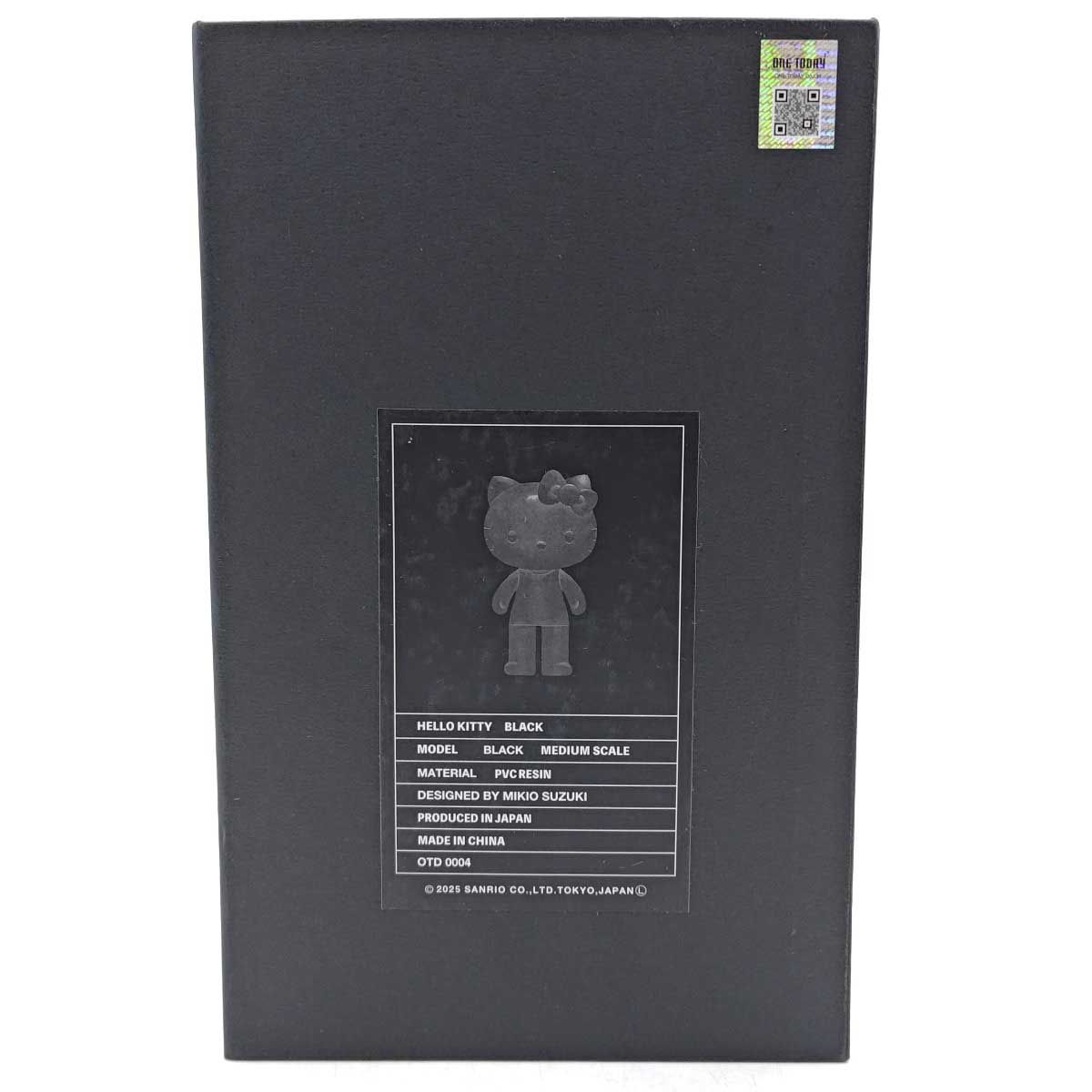 ONE TODAY ワントゥデイ HELLO KITTY BLACK SERIES BLACK ハローキティ