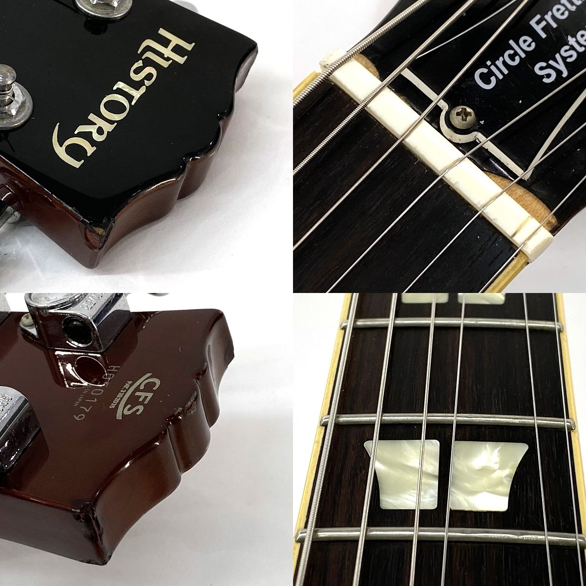 History ヒストリー ZLS90 サンバースト レスポール エレキギター