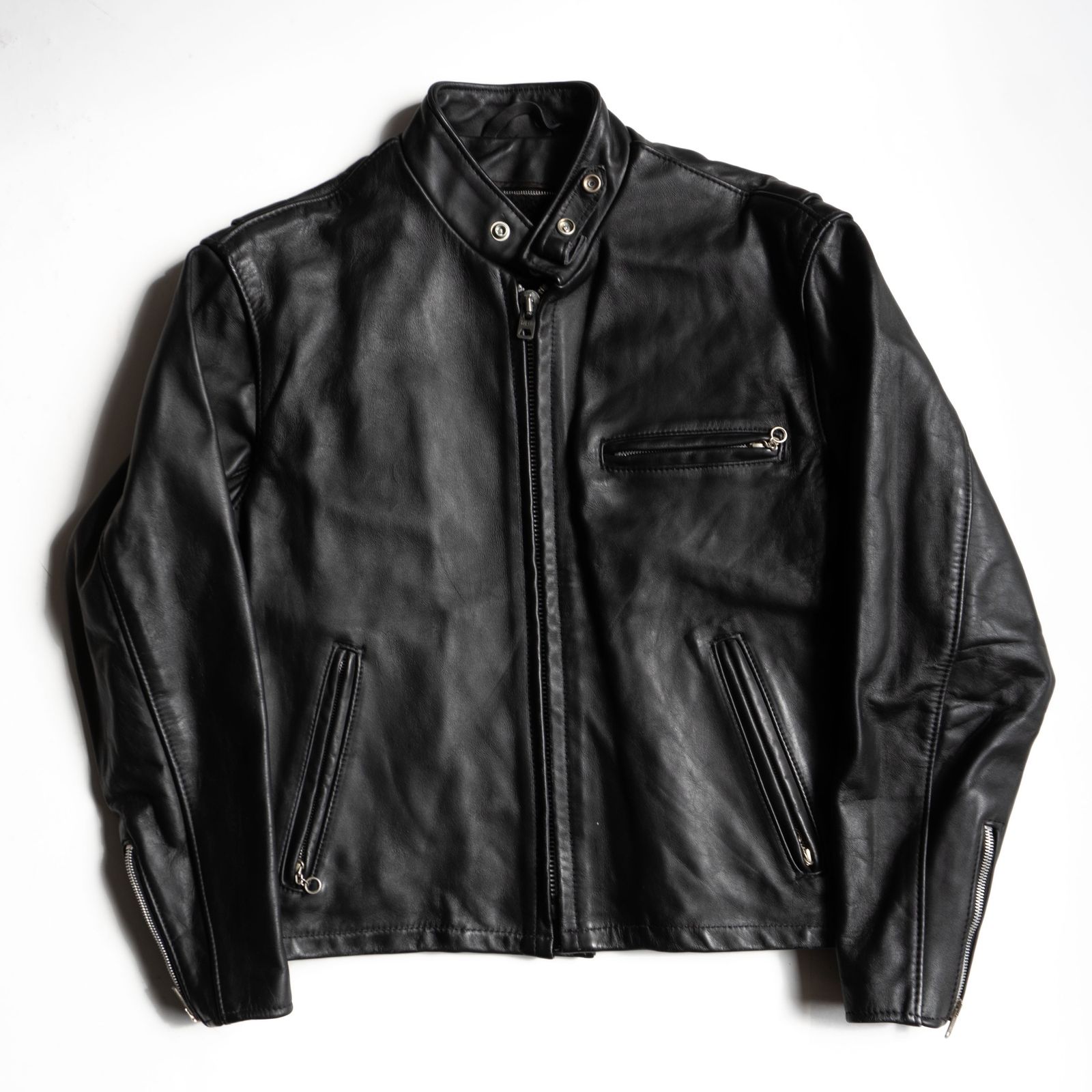 美品】SCHOTT【641SP/シングルライダースジャケット】40 ボアライナー