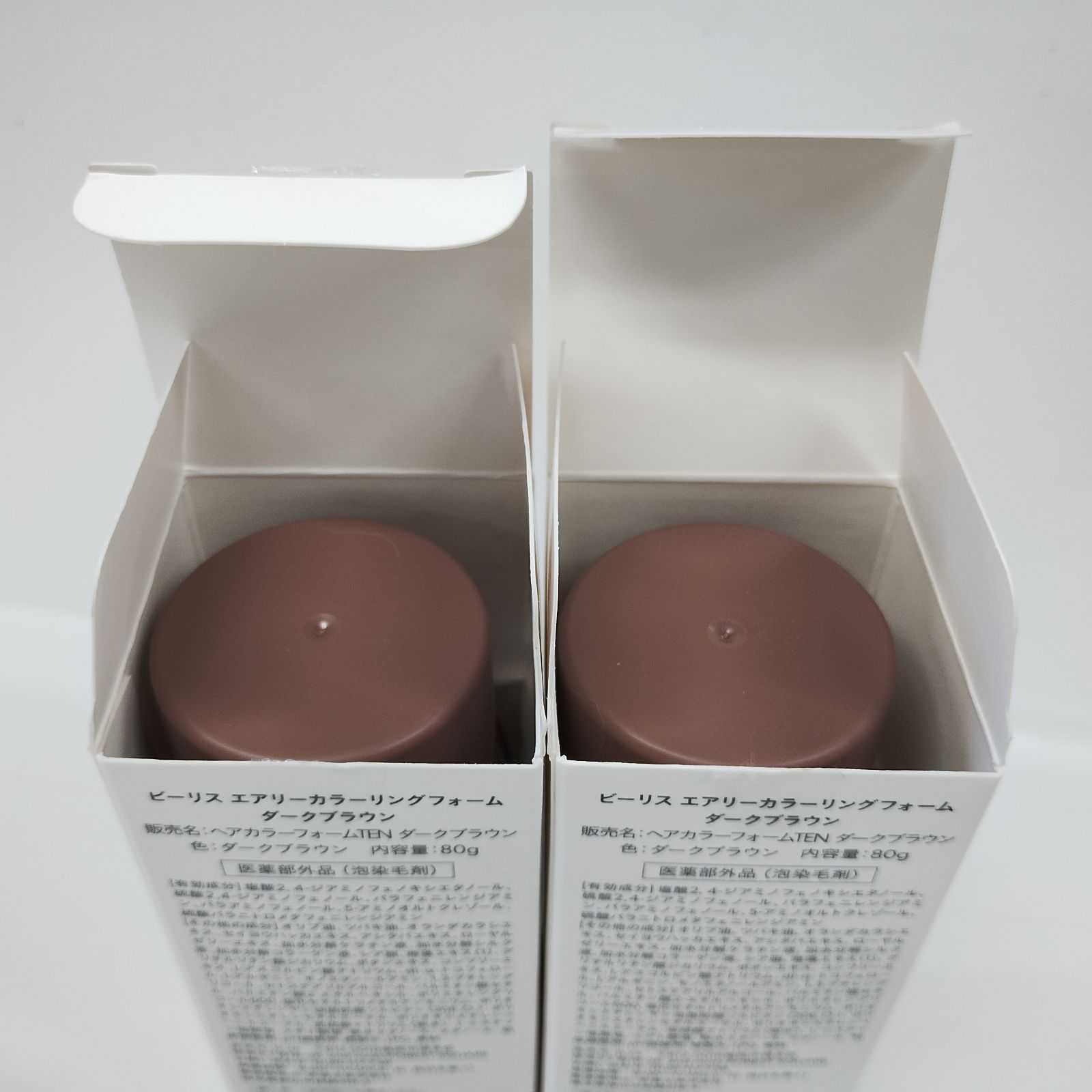 Y4540 b.ris ビーリス エアリーカラーリングフォーム ダークブラウン