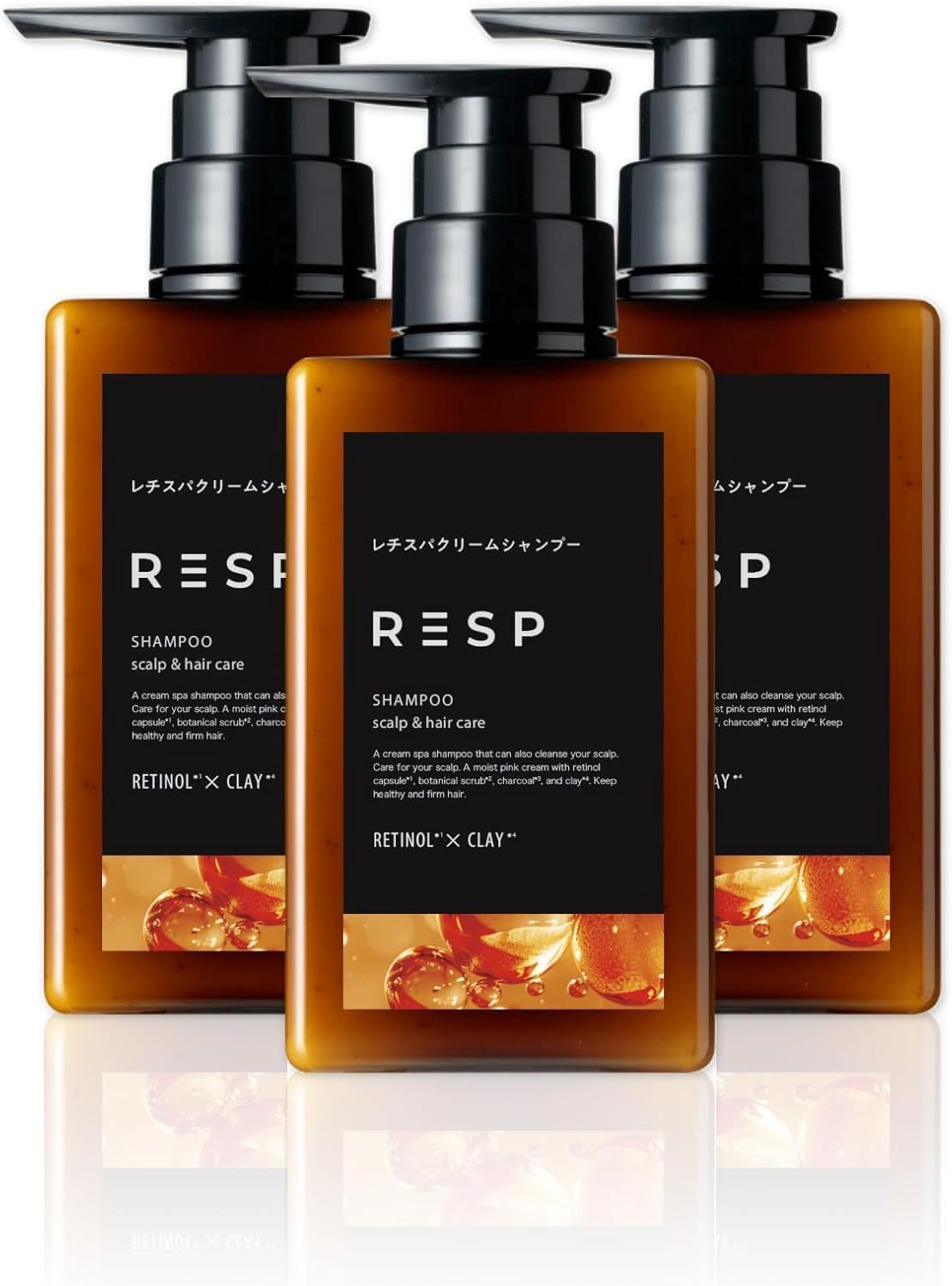 H6>【新品未開封】 emoc [レチスパ] クリームシャンプー 390g 泥