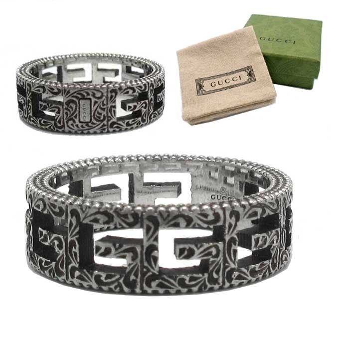 新品】グッチ #18 576993 (シルバー系) 指輪 アクセサリー GUCCI