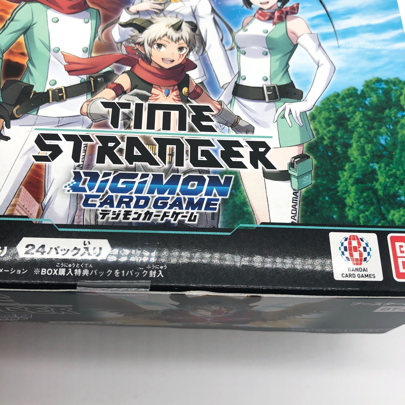 ボックス デジモンカードゲーム TIME STRANGER BT-24 24パック入り 未
