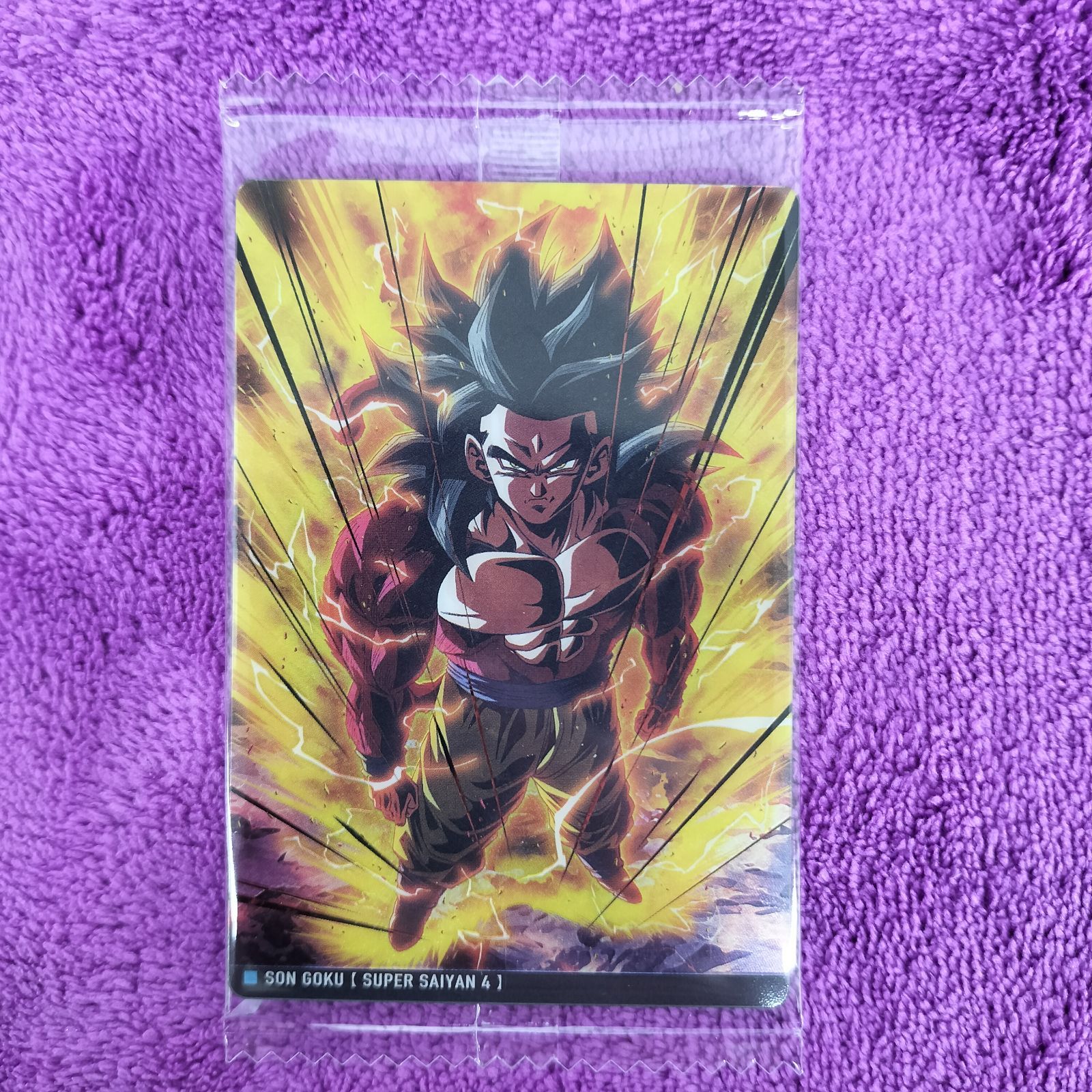 21.超サイヤ人4 孫悟空 1枚 ドラゴンボール 9 DRAGON BALL イタジャガ