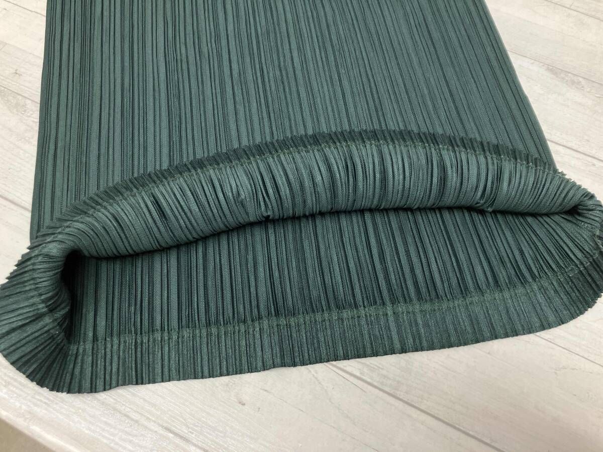 PLEATS PLEASE プリーツプリーズ ロングスカート PP51JG374 グリーン