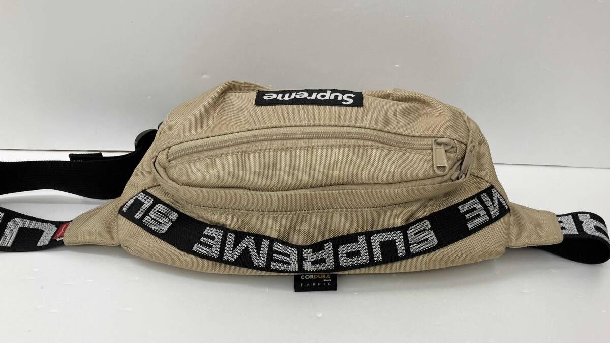 Supreme シュプリーム ボディバッグ ボックスロゴ 18SS ベージュ 通年