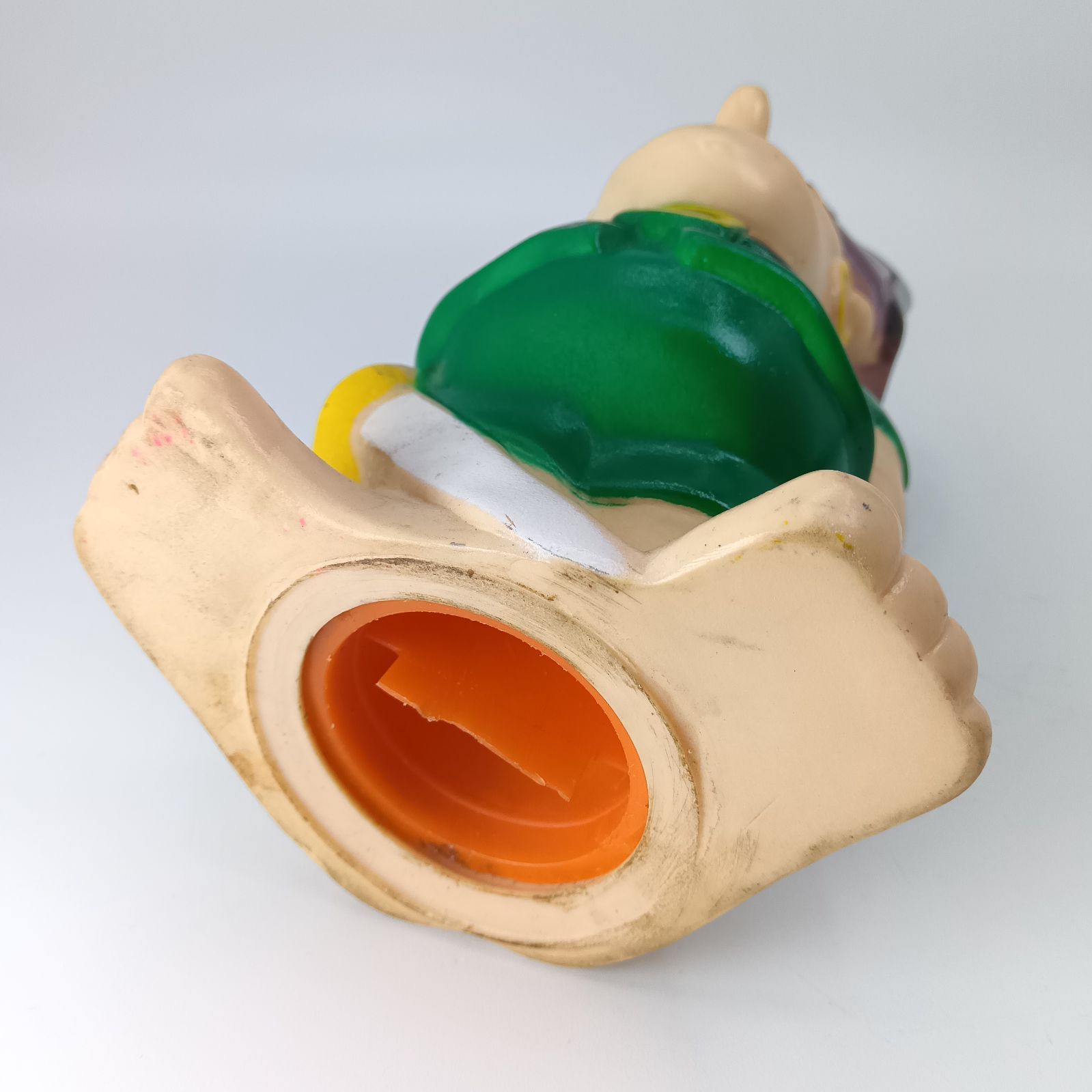 激レア 1970's ジーンラフーテ ビンテージ 貯金箱 アドバタイジング 裏