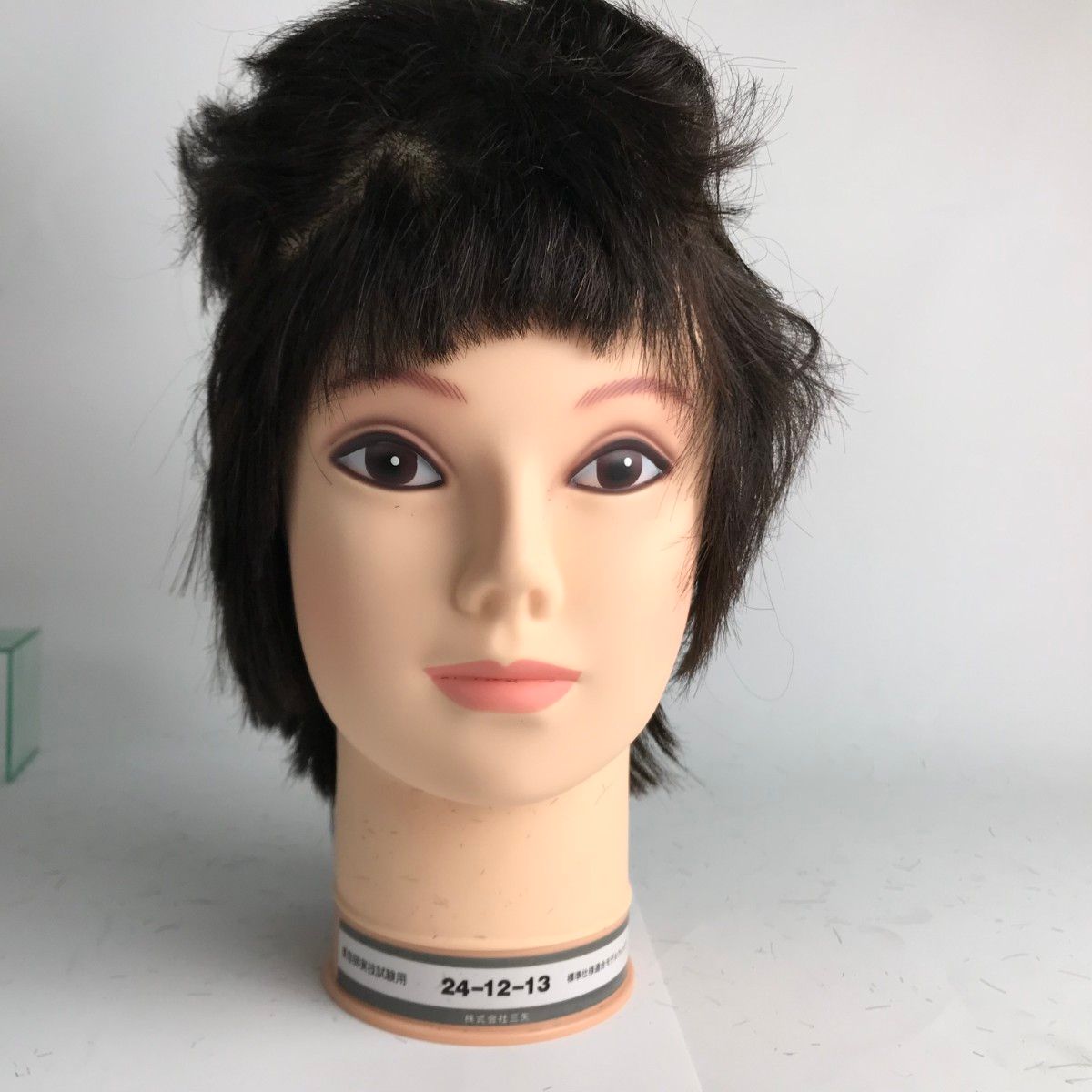 □□ 標準仕様適合モデルウィッグ まとめ12個 美容師実技試験用 株式