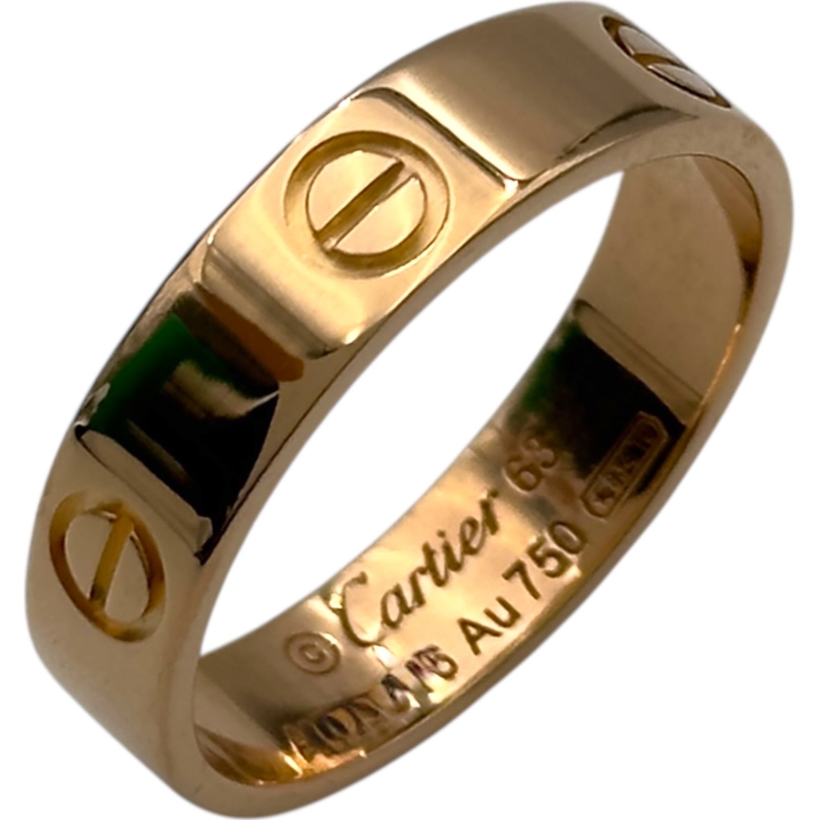 カルティエ Cartier ラブリング ピンクゴールド 750 ジュエリー - メルカリ