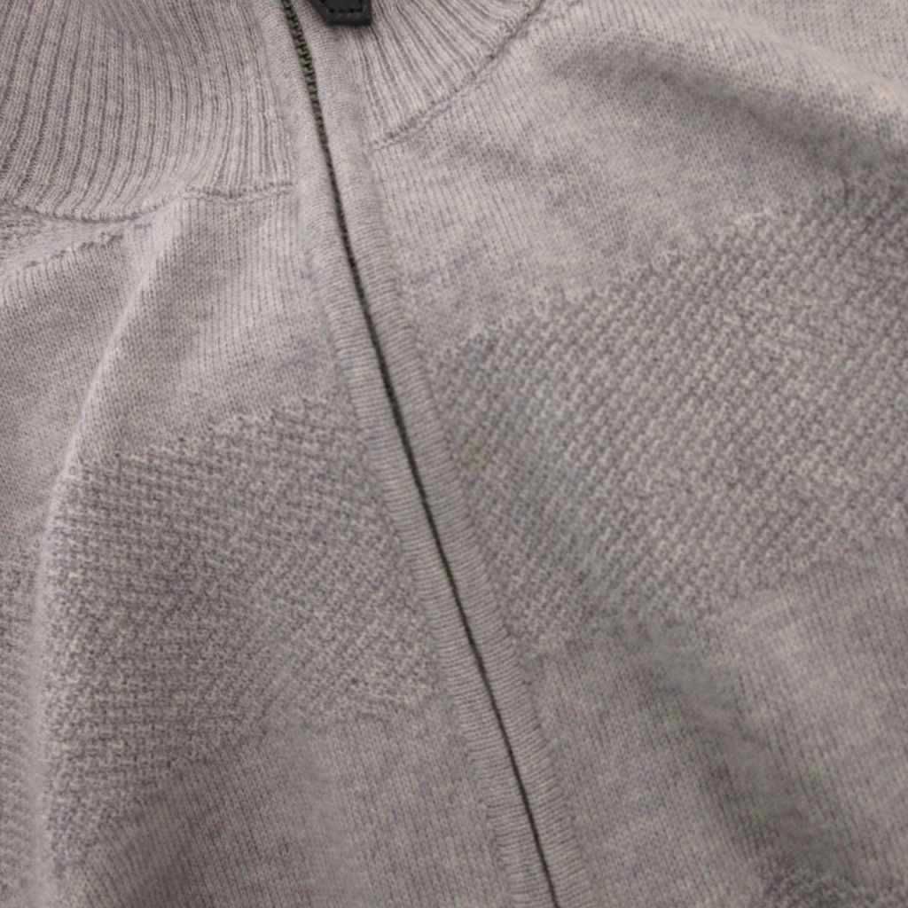 バーバリーブラックレーベル BURBERRY BLACK LABEL ニットジップアップ