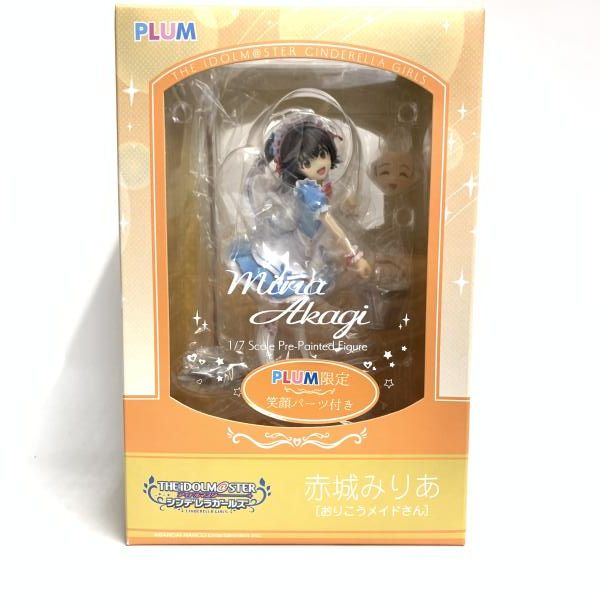 中古】未開・箱汚れｱﾘ)1/7 赤城みりあ[おりこうﾒｲﾄﾞさん](ｱｲﾄﾞﾙﾏｽﾀｰ