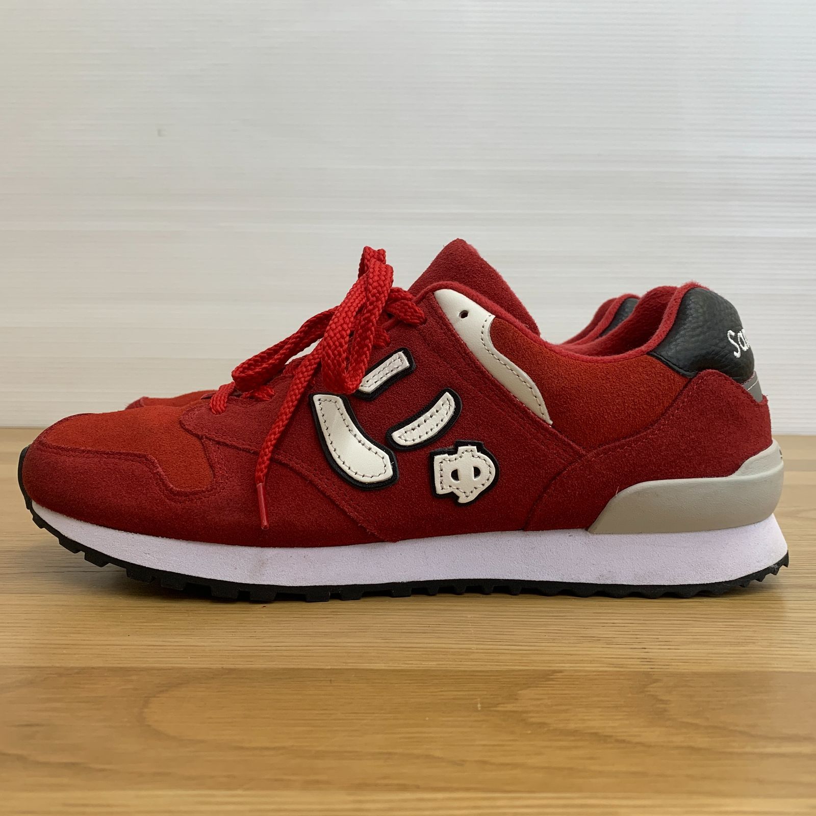 サンガッチョ Sangacio にゅ CARMINE RED 28.0cm カーマイン レッド