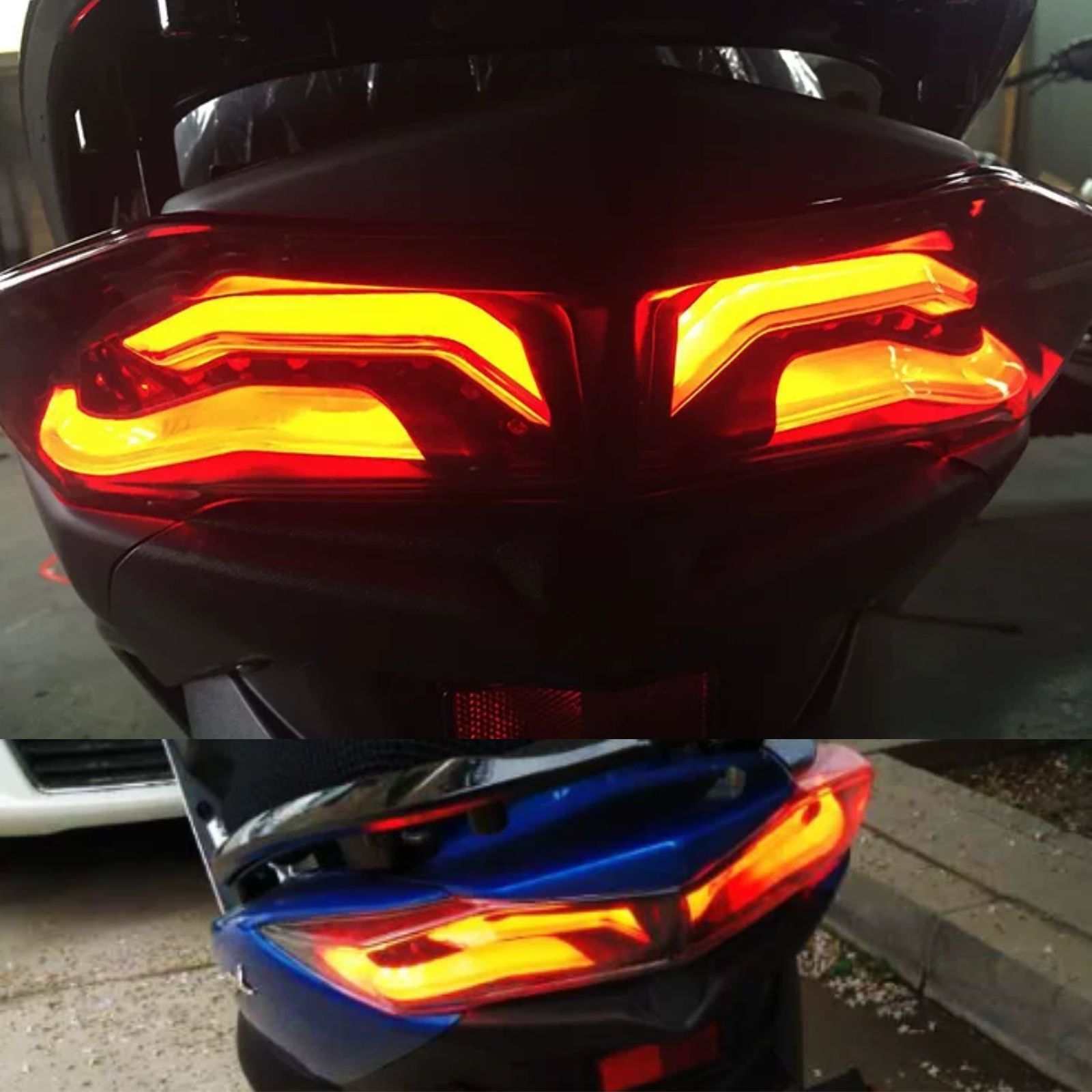 シグナスX 3型 LED テールランプ スモーク SE44J 1YP カスタム 互換品