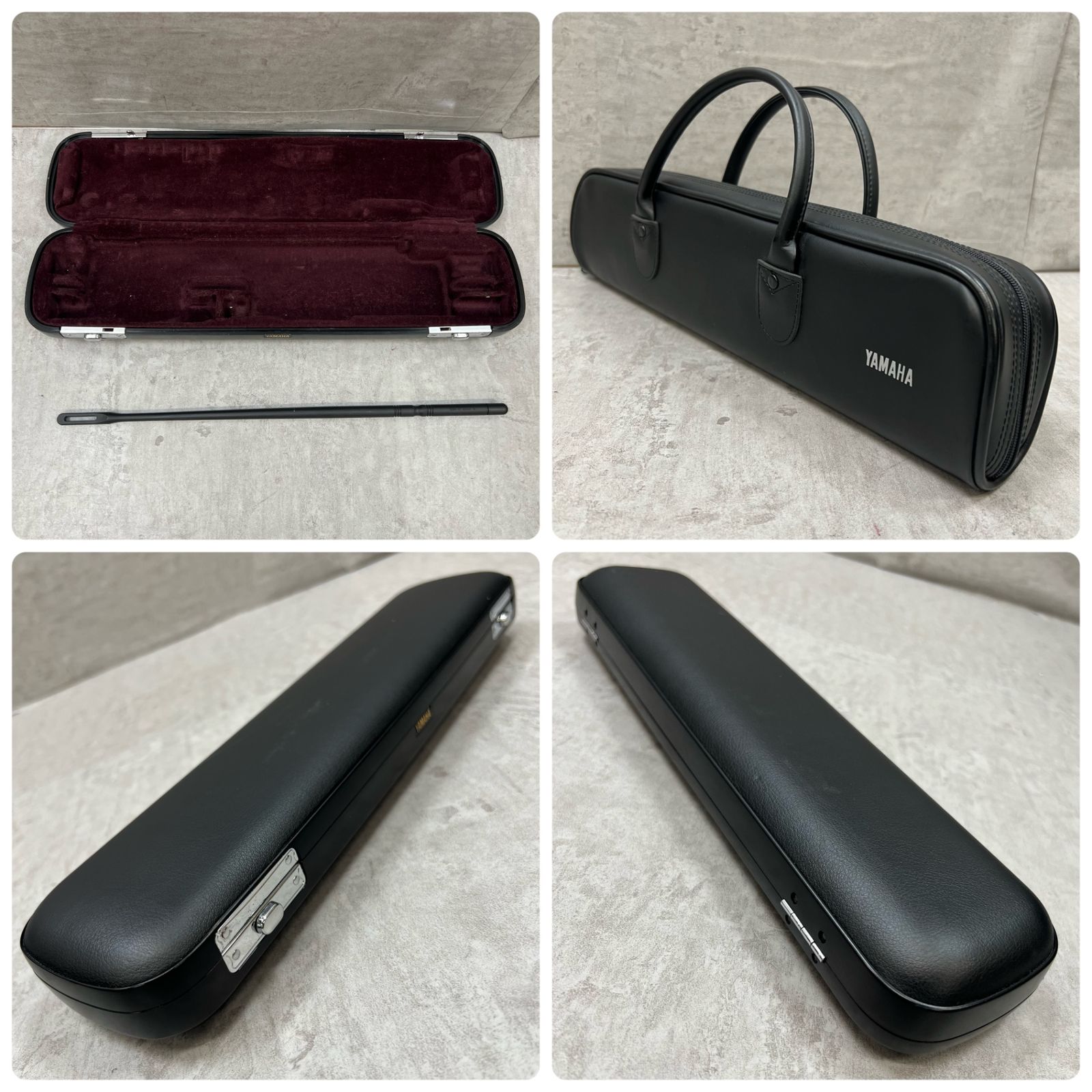 ヤマハ フルート YFL-311 後期モデル 頭部管銀製 銀めっき シルバー E