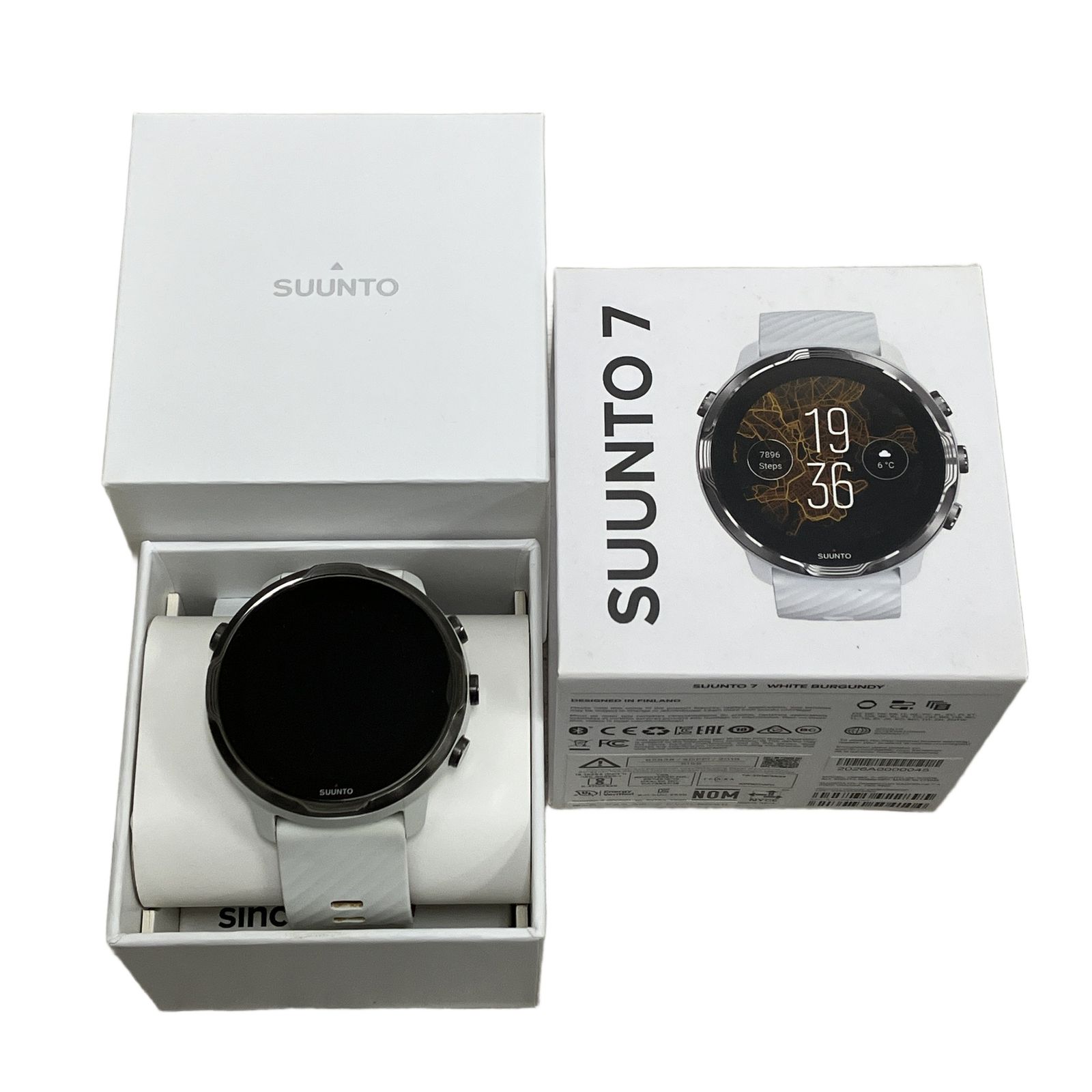 SUUNTO7 スント7 OW185 White Burgundy スマートウォッチ 腕時計 中古