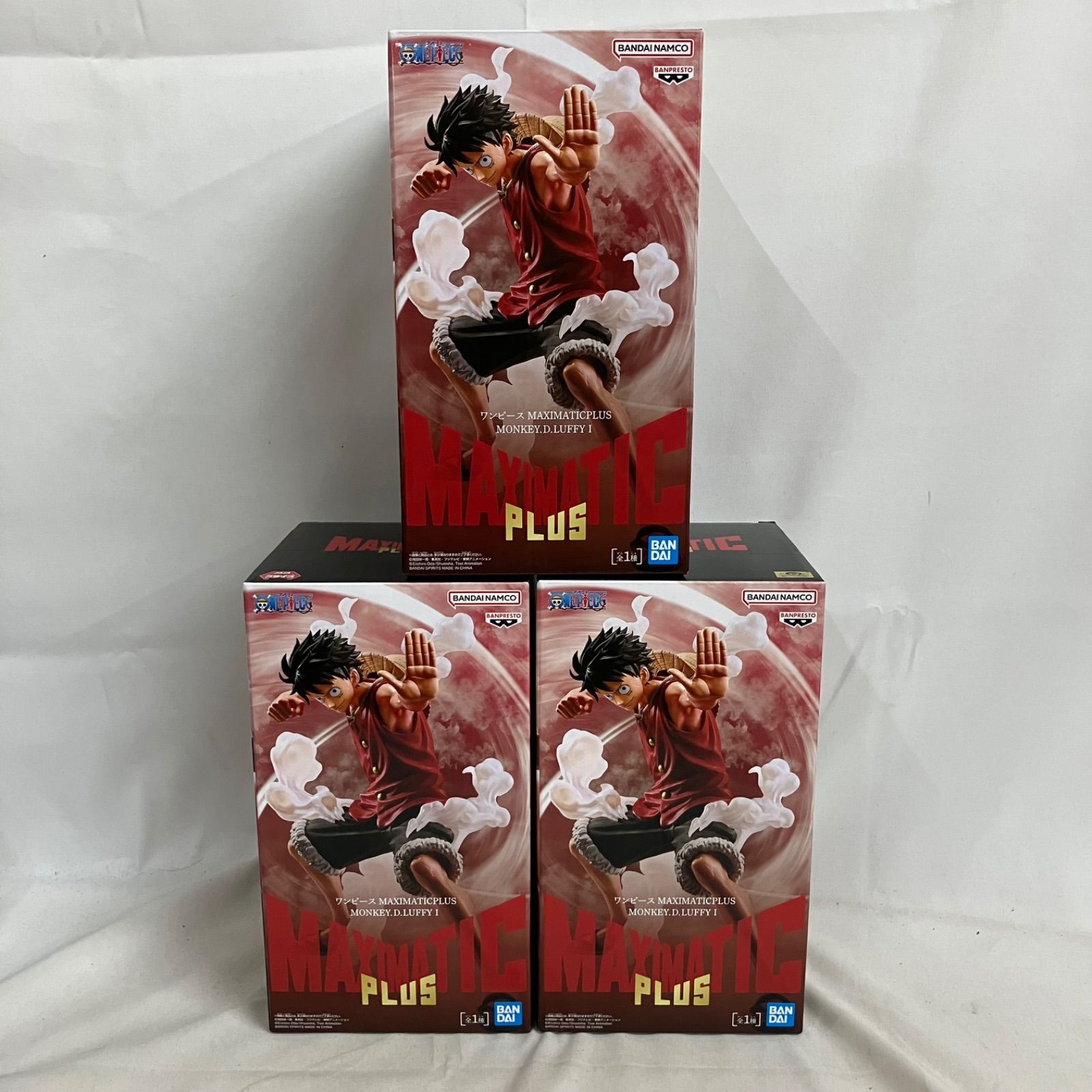 未開封 ワンピース MAXIMATIC PLUS モンキー・D・ルフィ I フィギュア