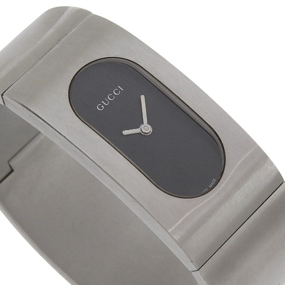 GUCCI】グッチ バングルウォッチ 2400L ステンレススチール クオーツ