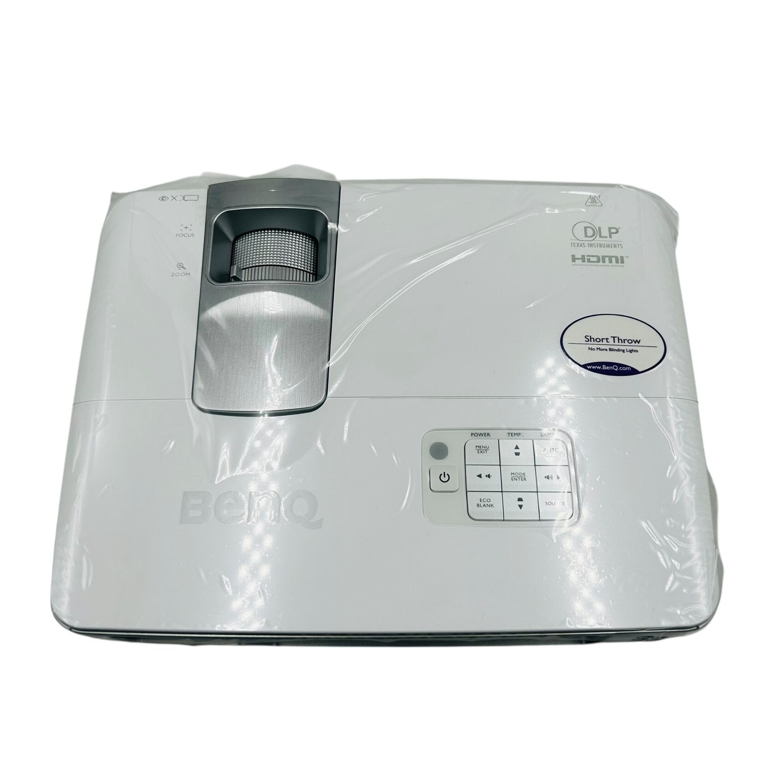 □美品 BenQ W1080ST 短焦点 プロジェクター 総使用時間1時間 元箱 取