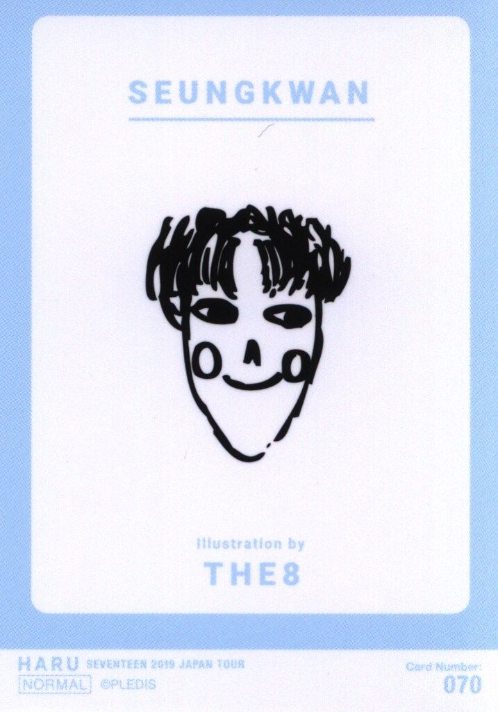 SEVENTEEN 2019 HARU THE8 トレーディングカード 0070 - メルカリ