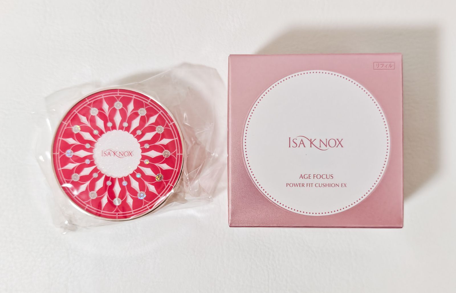 イザノックス パワーフィット クッションEX リフィル2個セット ケース