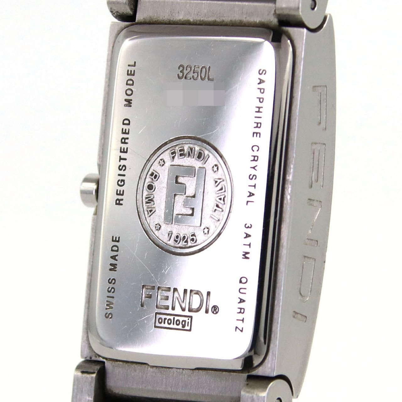 ノーメンテナンス還元価格】フェンディ バングルウォッチ 3250L SS