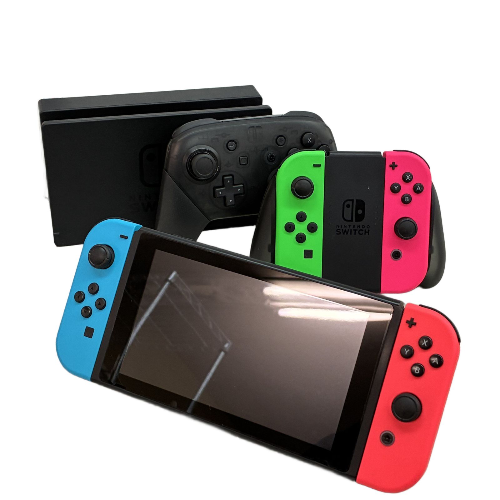 Nintendo Switch HAC-001 2017年製 ニンテンドー スイッチ 4点セット