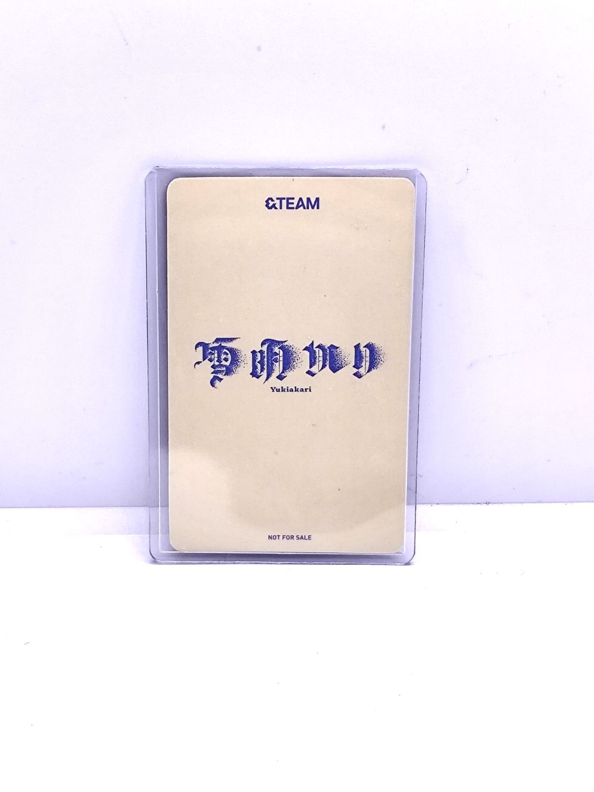 &TEAM 雪明かり アニマルフォトトレカ K ケイ - メルカリ