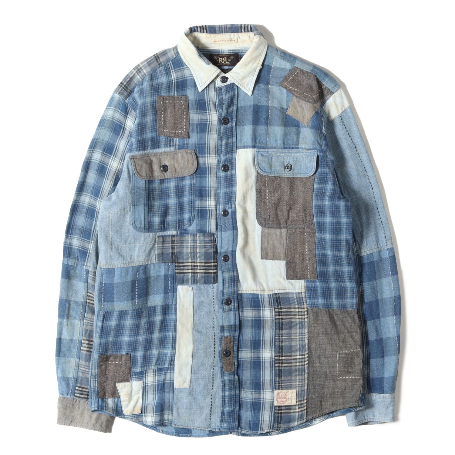 RRL ダブルアールエル シャツ インディゴ サイズ:M | LIMITED EDITION