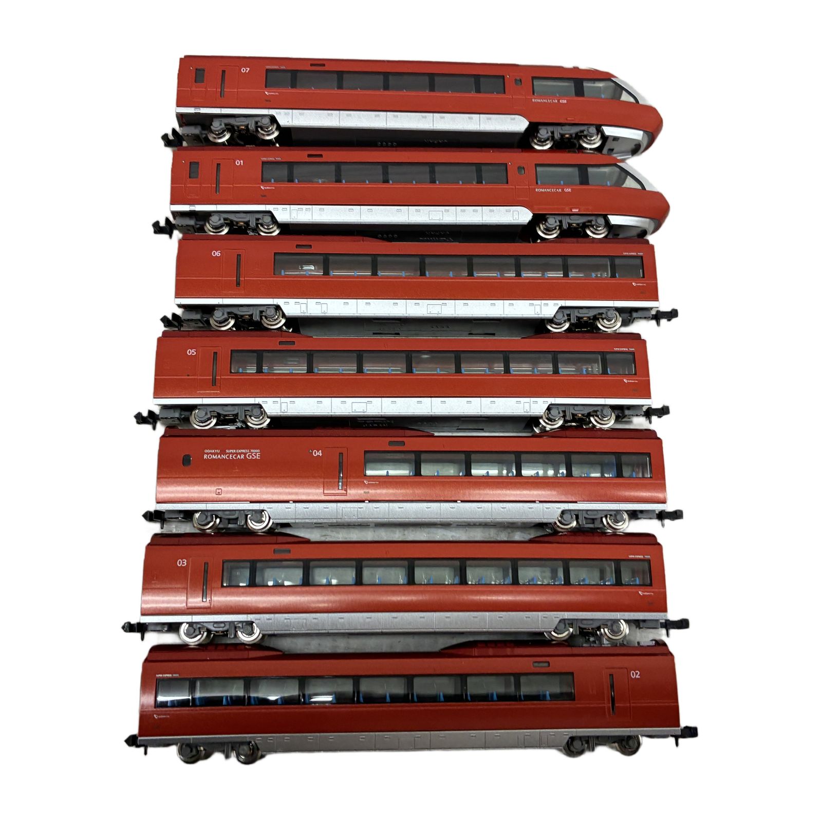 TOMIX 98658 小田急ロマンスカー 70000形 GSE 第1編成セット 7両セット
