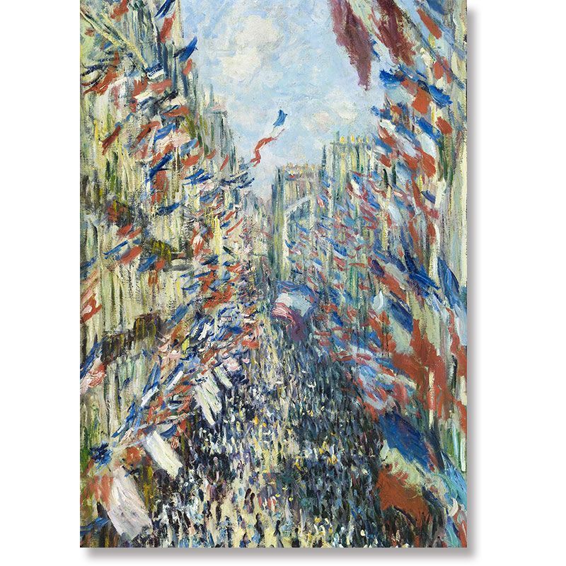 A3サイズ モネ ポスター クロードモネ パリ、モントルグイユ通り 平和