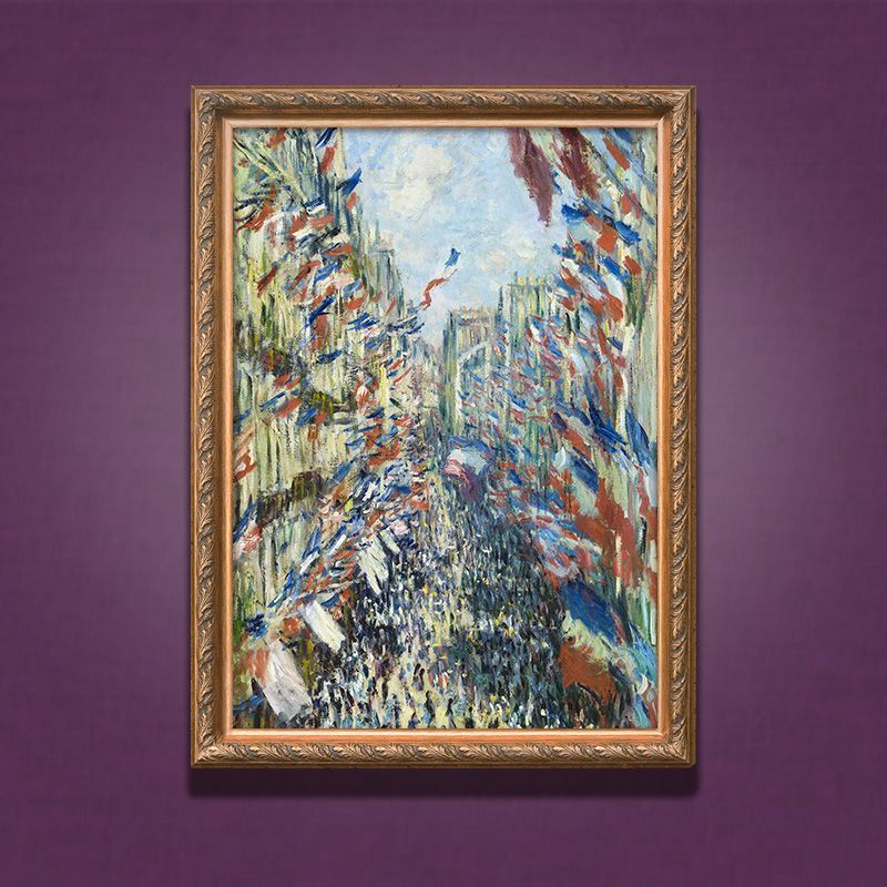 A3サイズ モネ ポスター クロードモネ パリ、モントルグイユ通り 平和
