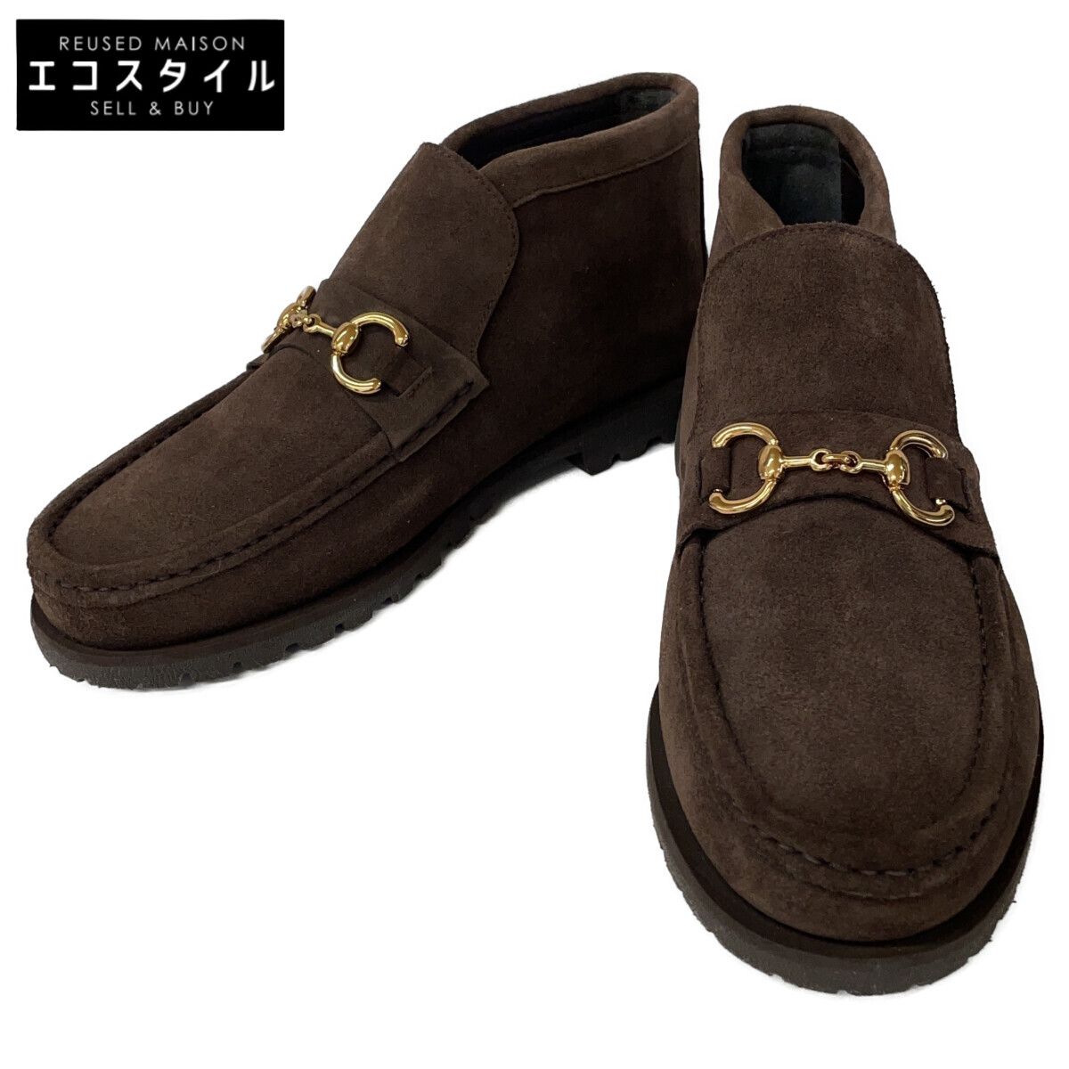 Paraboot パラブーツ 1124 ﾕﾅｲﾃｯﾄﾞｱﾛｰｽﾞ別注 ﾌﾞﾗｳﾝ ｽｴｰﾄﾞ ﾎｰｽﾋﾞｯﾄ