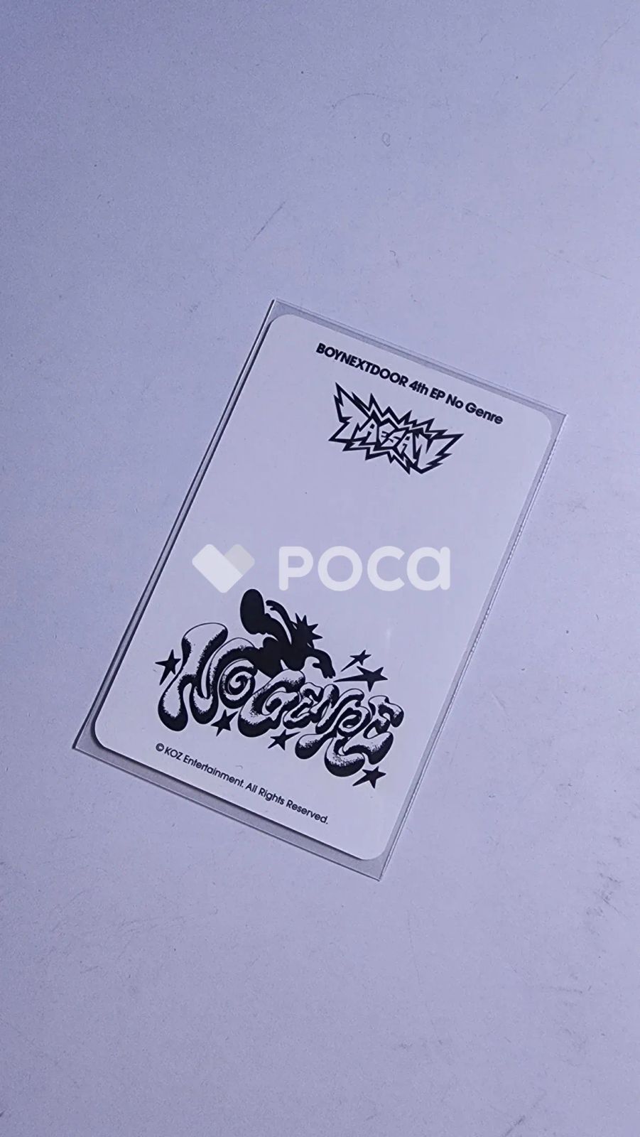 BOYNEXTDOOR テサン No Genre ポップアップストア ランダム トレカ