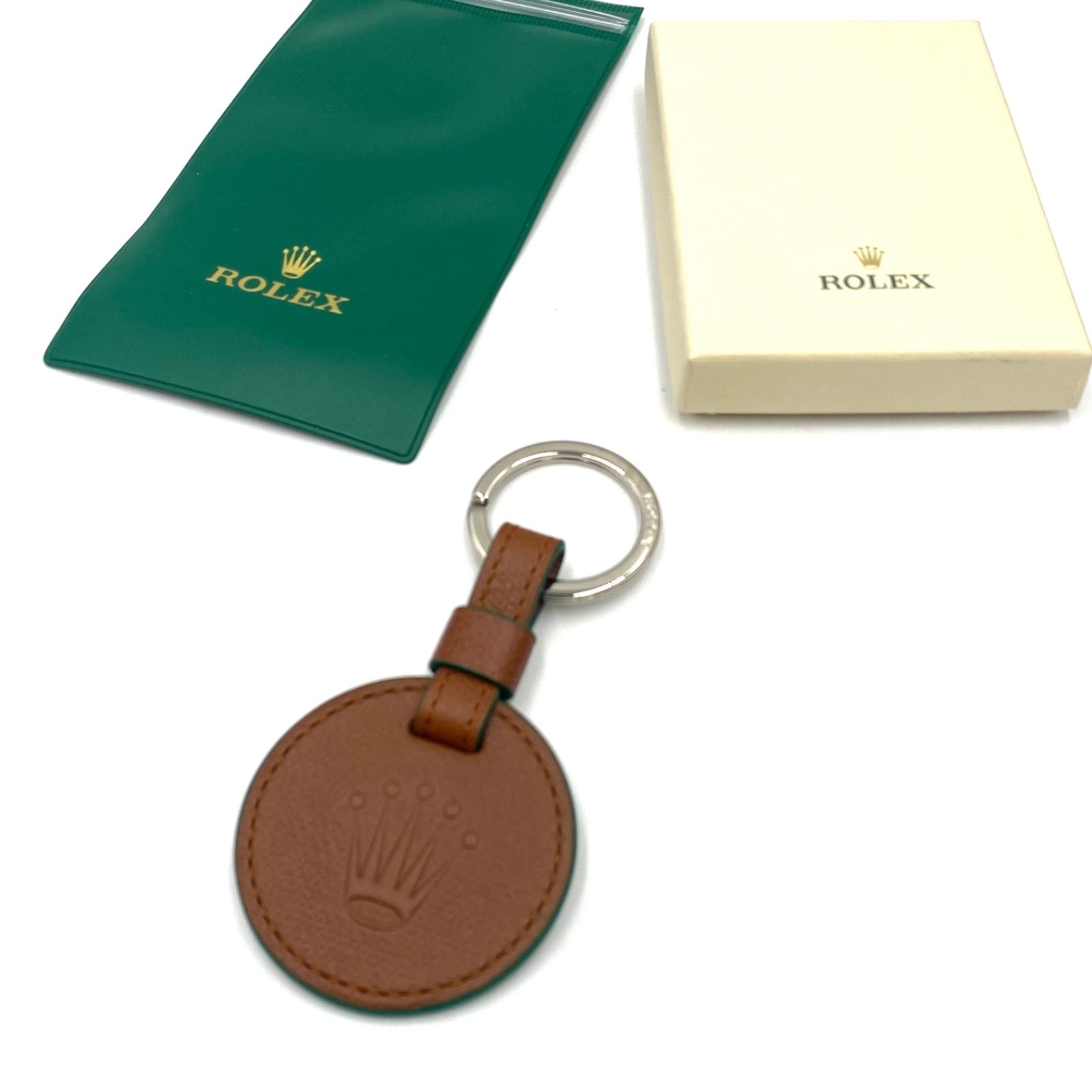 未使用レベル 非売品 ROLEX ロレックス クラウン キーホルダー
