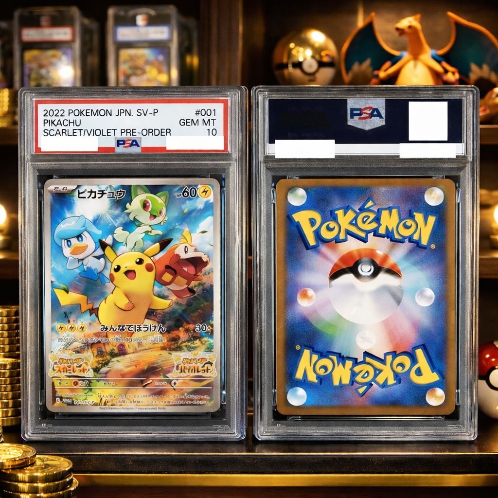 ✓【PSA10】ピカチュウ 001/SV-P プロモ スカーレット バイオレット