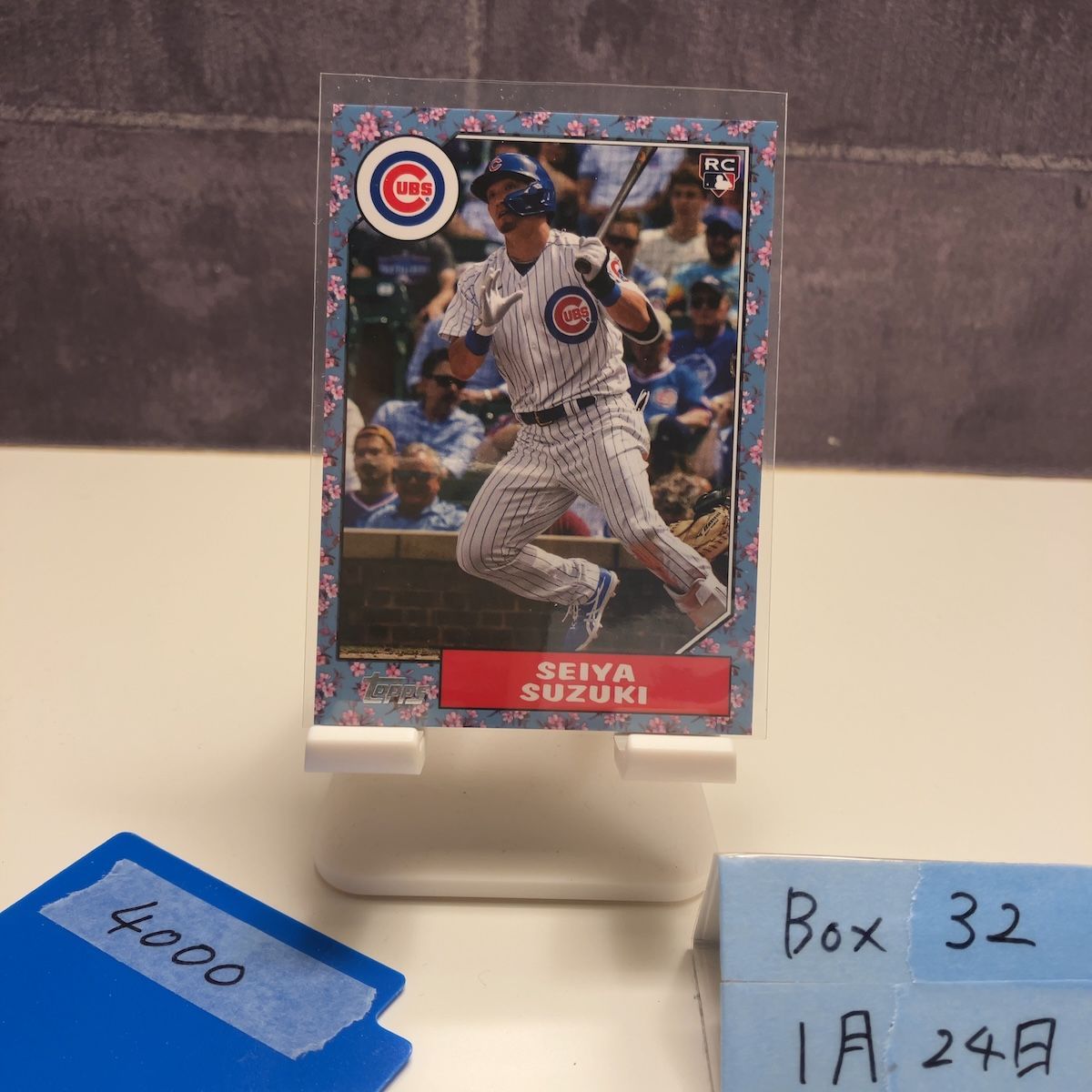 2022 TOPPS 鈴木誠也 Seiya Suzuki シカゴカブス 桜さくら Cherry