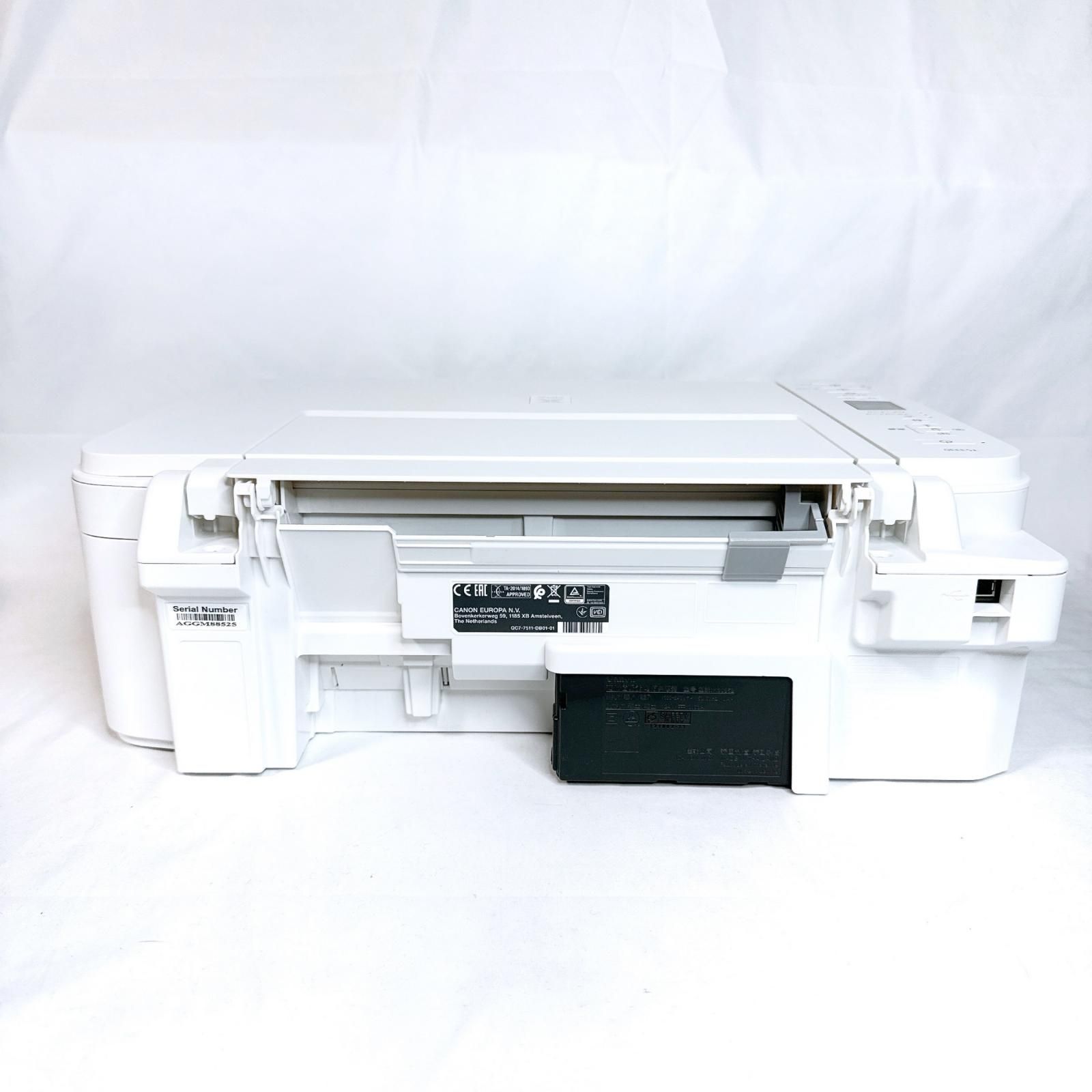 美品 Canon TS3330 プリンター ホワイト 214枚 - メルカリ