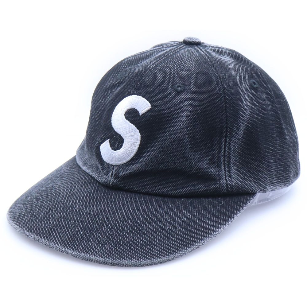 SUPREME (シュプリーム) 25AW Pigment Coated Canvas S Logo 6-Panel