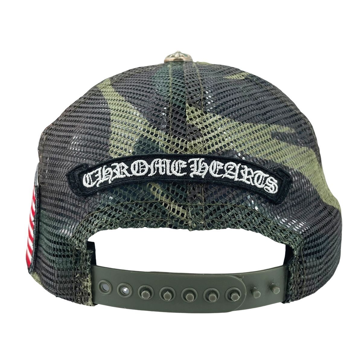 中古】 CHROME HEARTS クロムハーツ トラッカーキャップ 刺繍 オールド