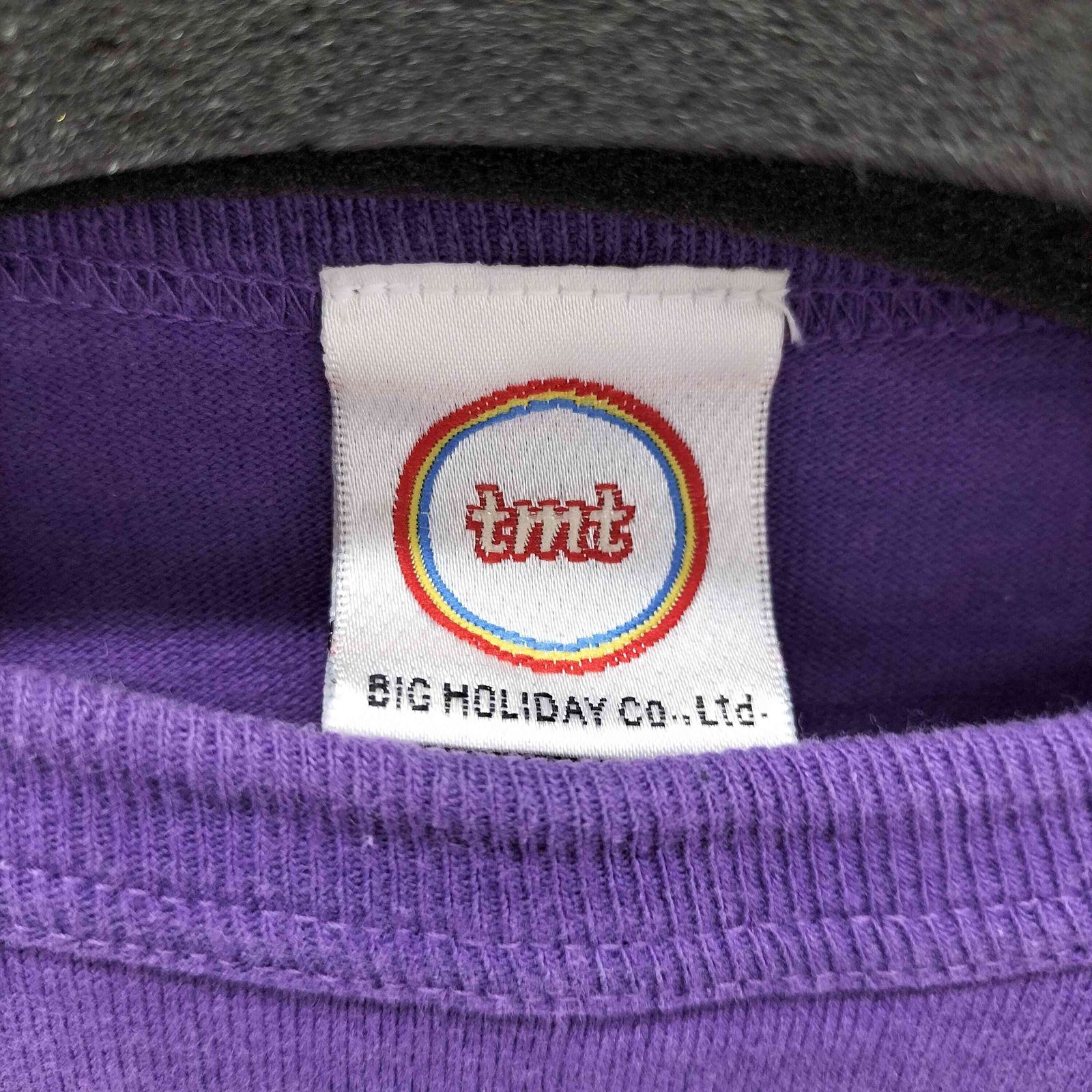 ティーエムティー TMT BIG HOLIDAY プリントクルーネックTシャツ