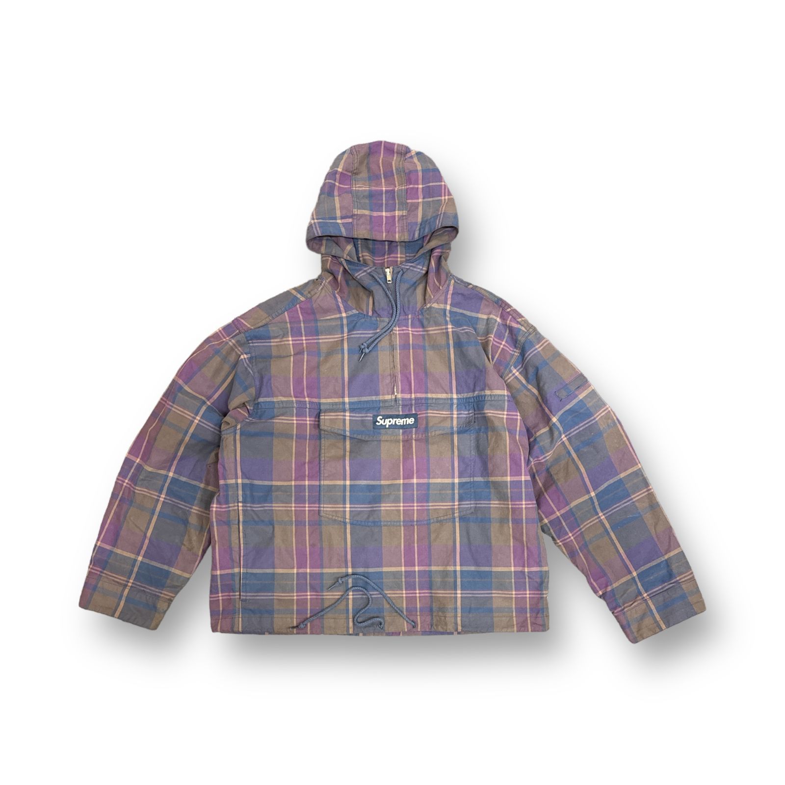 国内正規 SUPREME 24SS Cotton Utility Anorak Jacket チェック