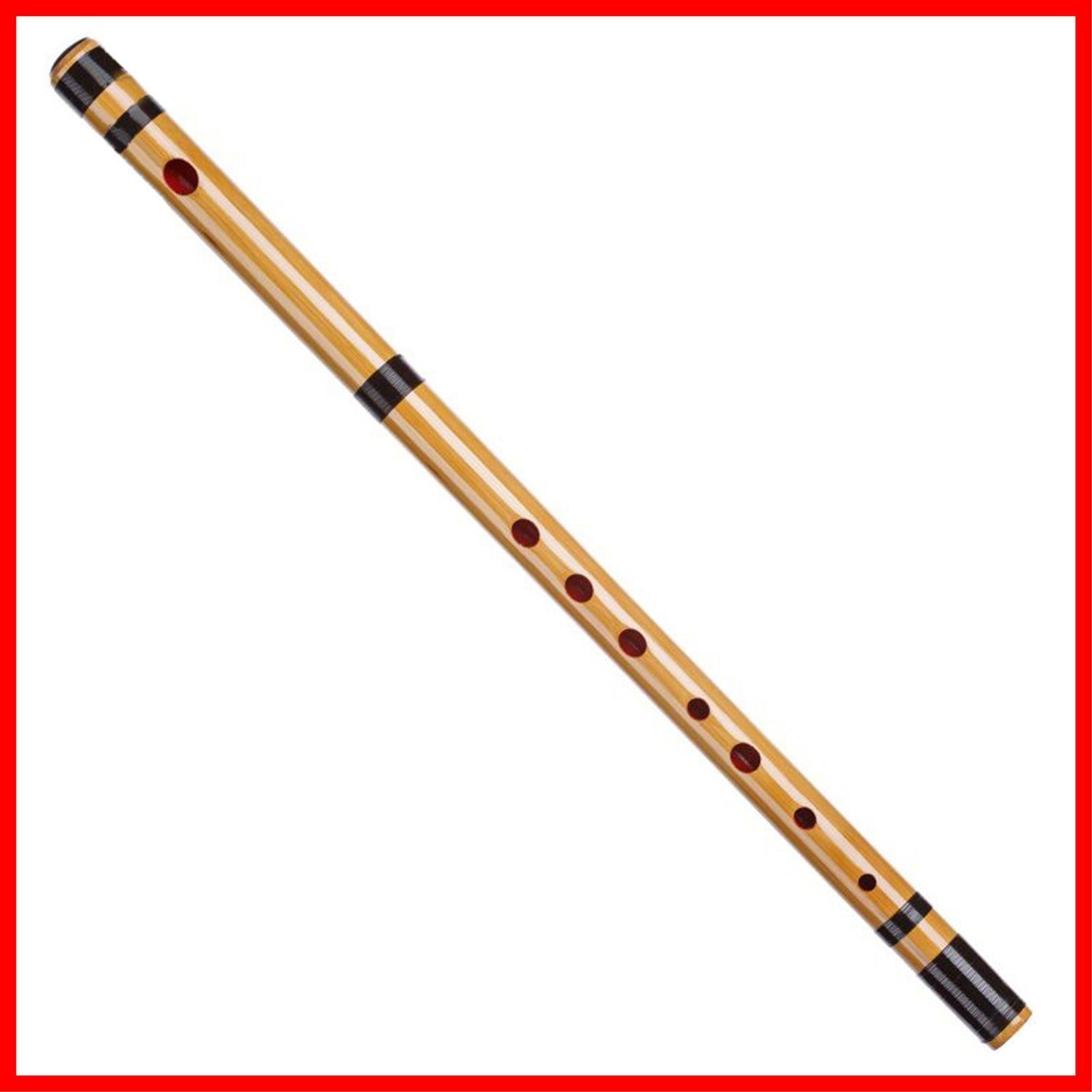 特売】山本竹細工屋 竹製篠笛 7穴 七本調子 伝統的な楽器 竹笛横笛 (黒