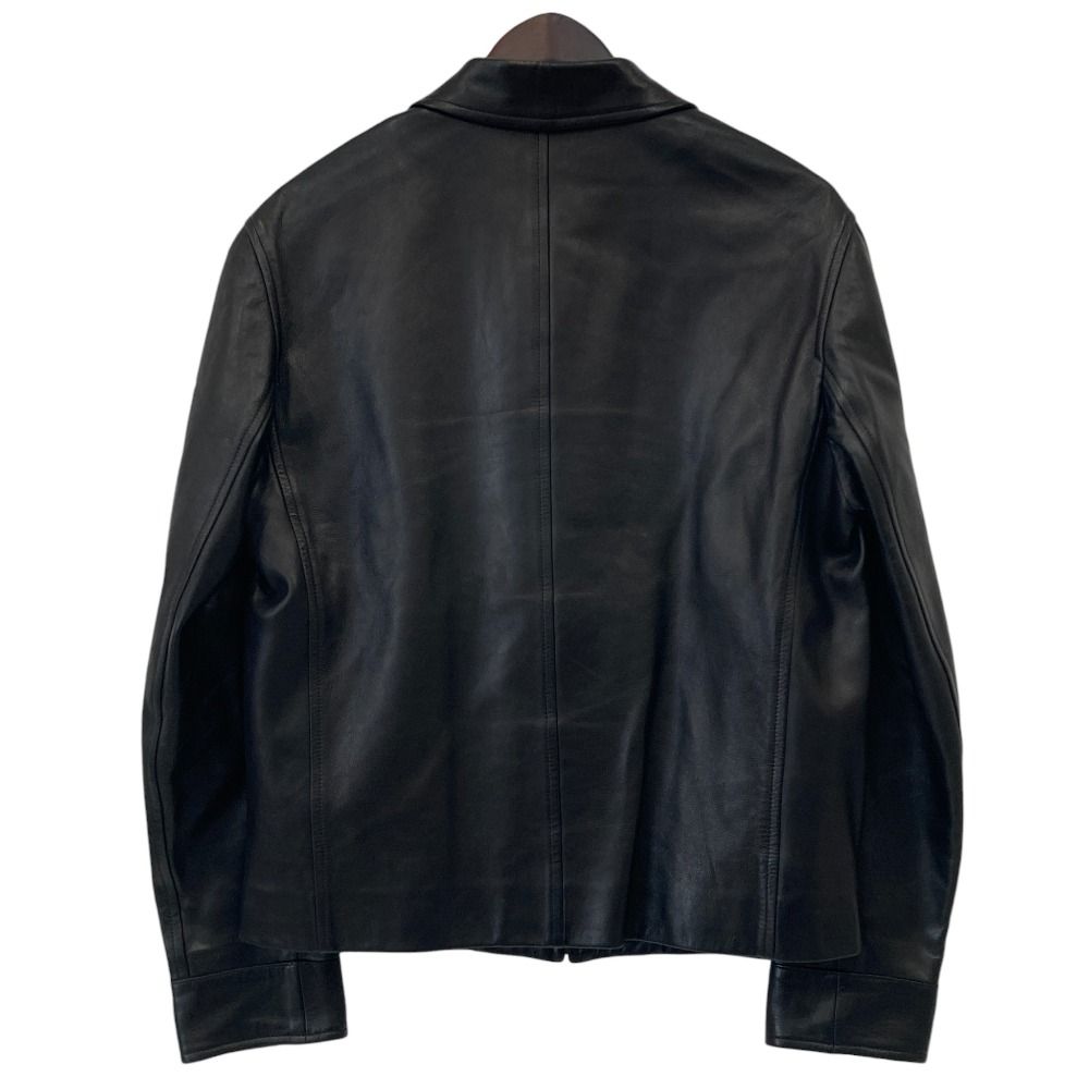 美品 GUCCI グッチ トムフォード期 レザー シングルライダース