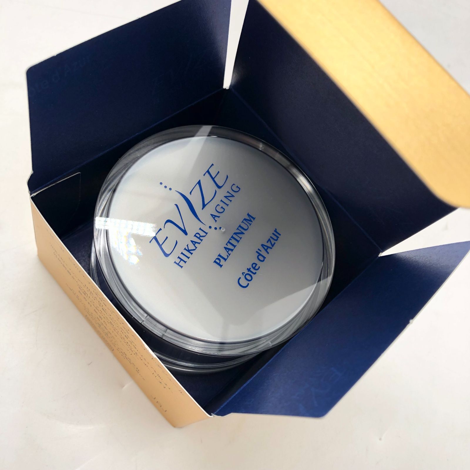 ◎I638【新品】エビーゼ ヒカリエイジング プラチナム コート