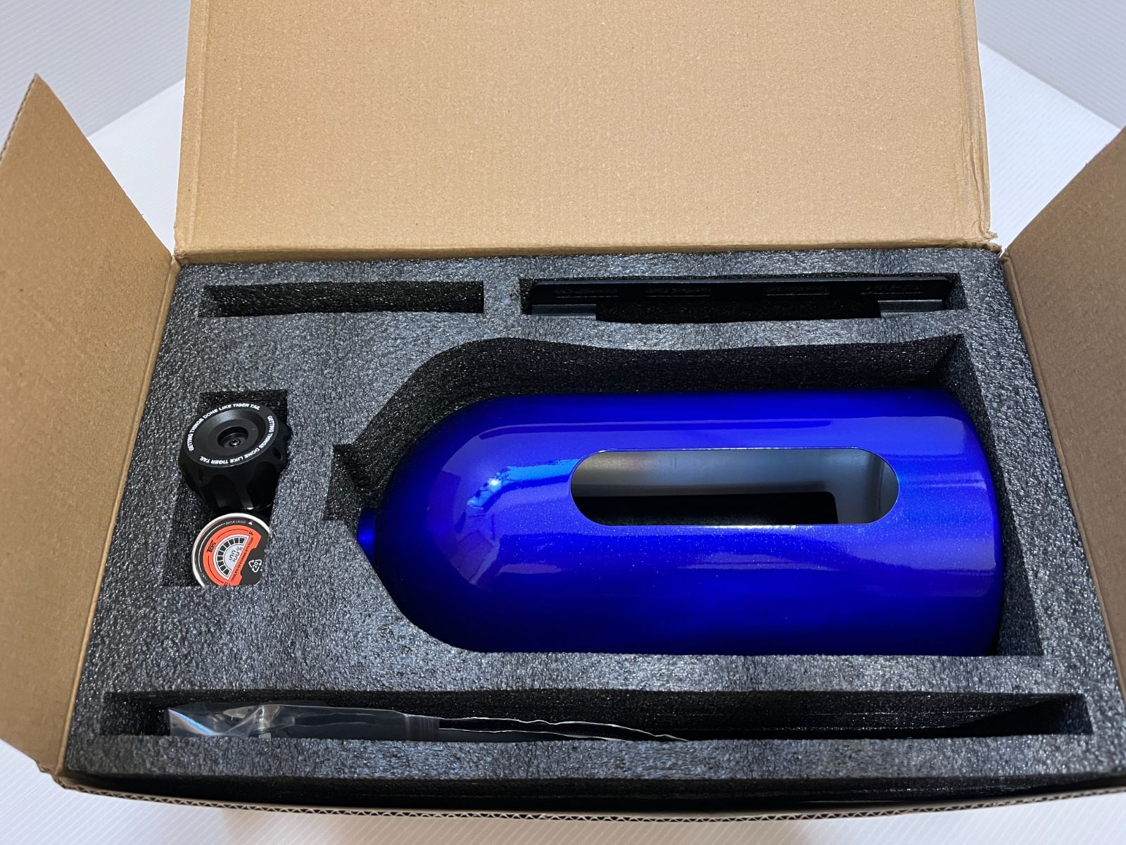 NOS ティッシュケース ブルー コレクターズアイテム / ニトロ ノス