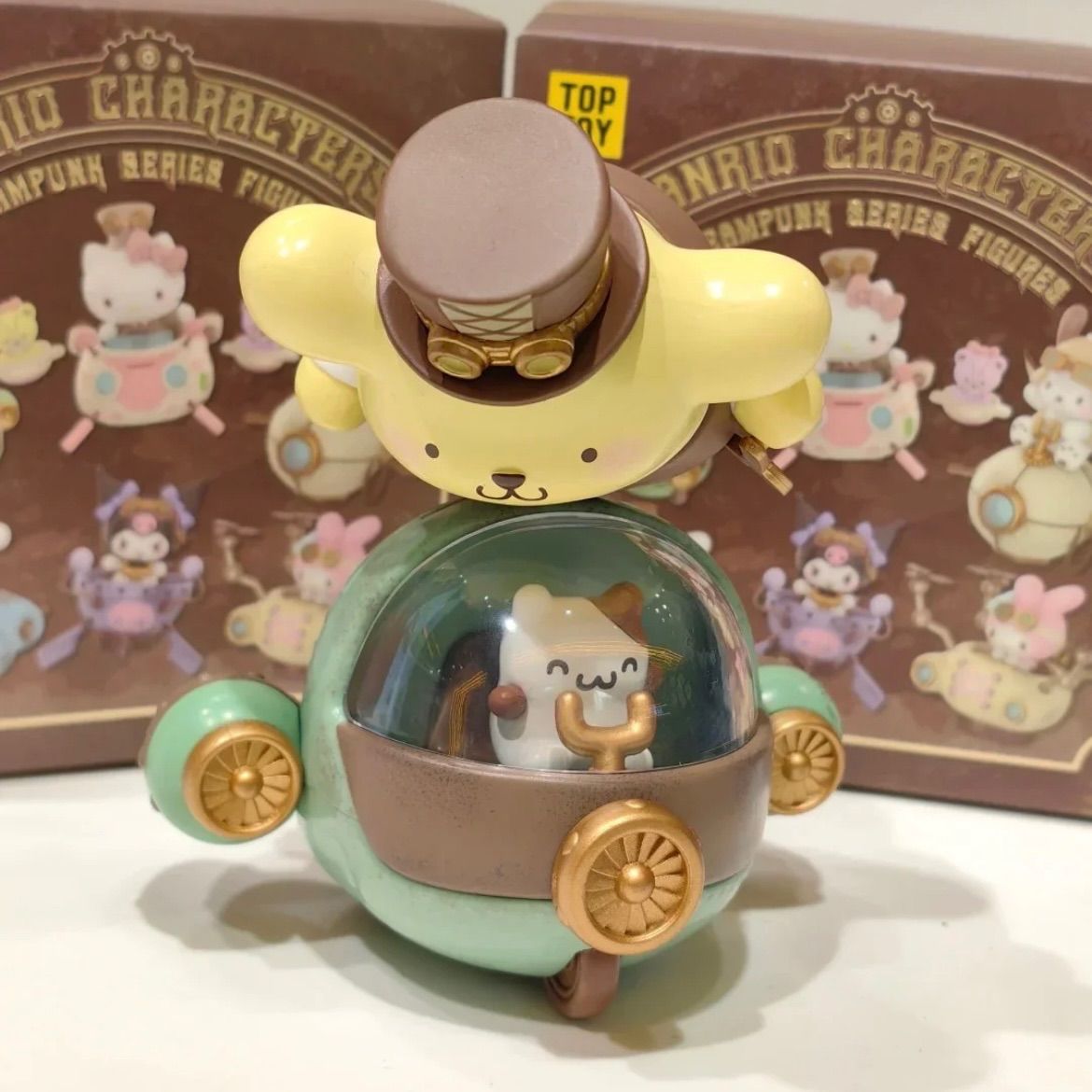海外 限定 6種セット 蒸気 スチームパンク シリーズ サンリオ × TOPTOY