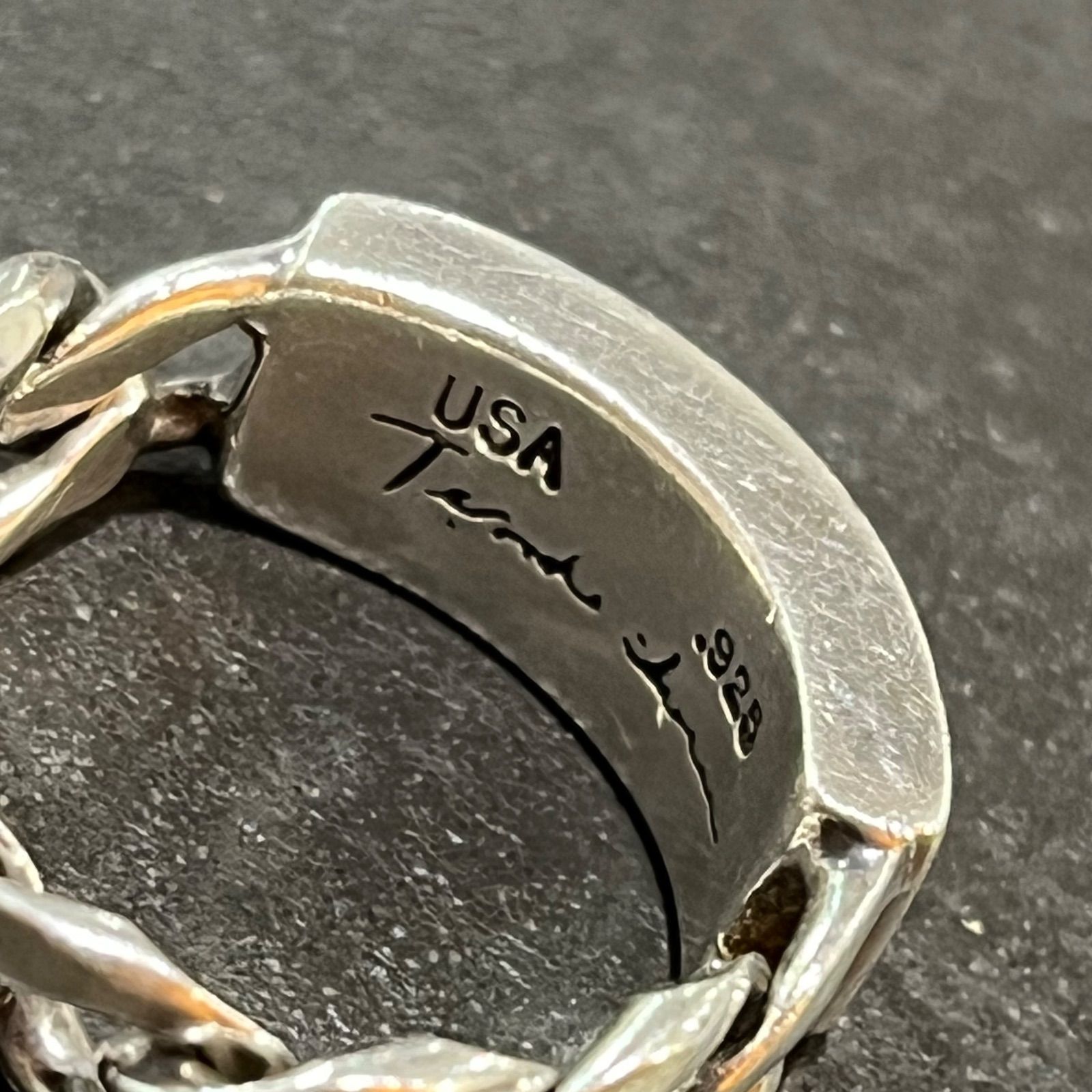 TENDERLOIN ID チェーンリング 指輪 シルバー925 テンダーロイン 22号